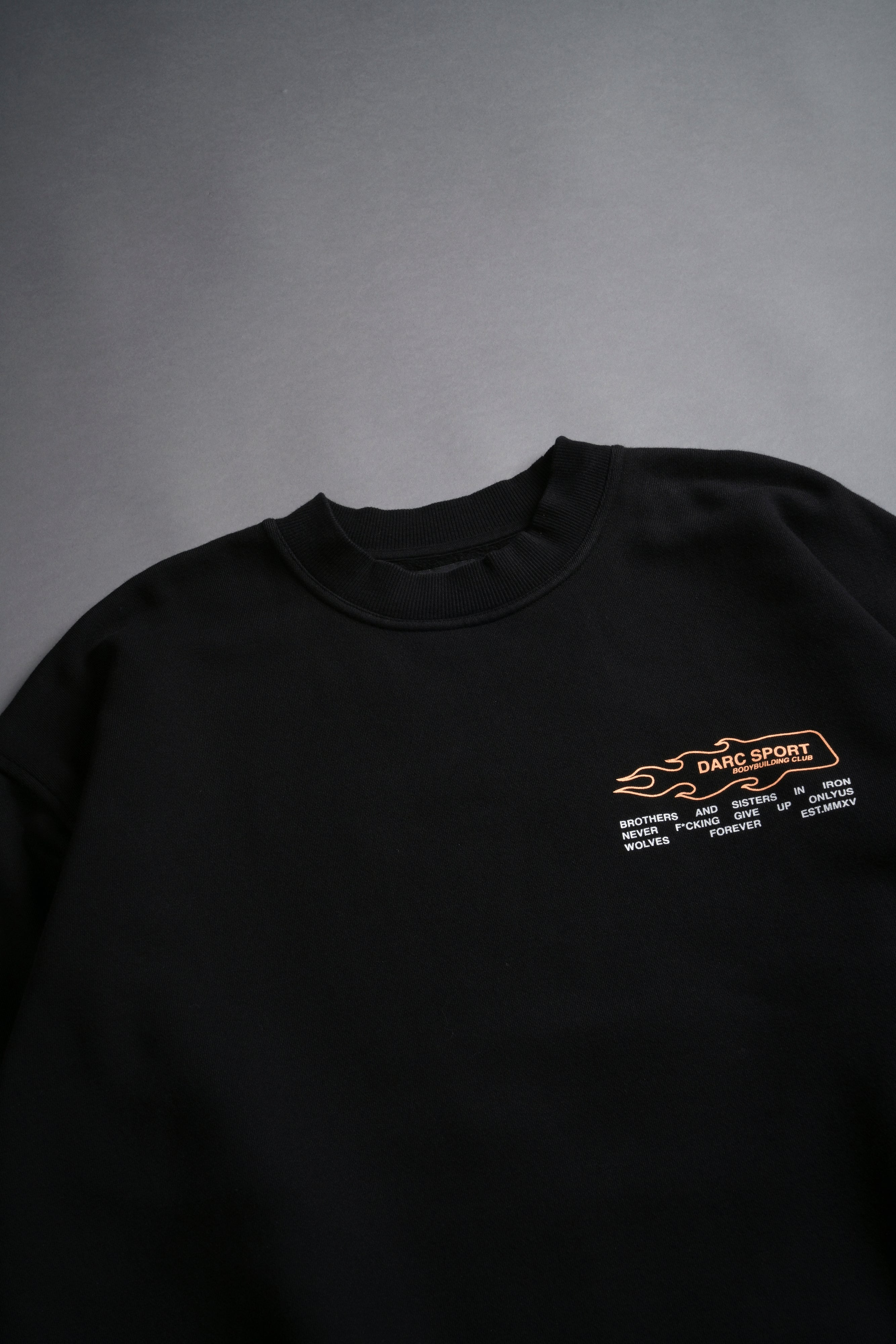 No Limit London Crewneck in Black