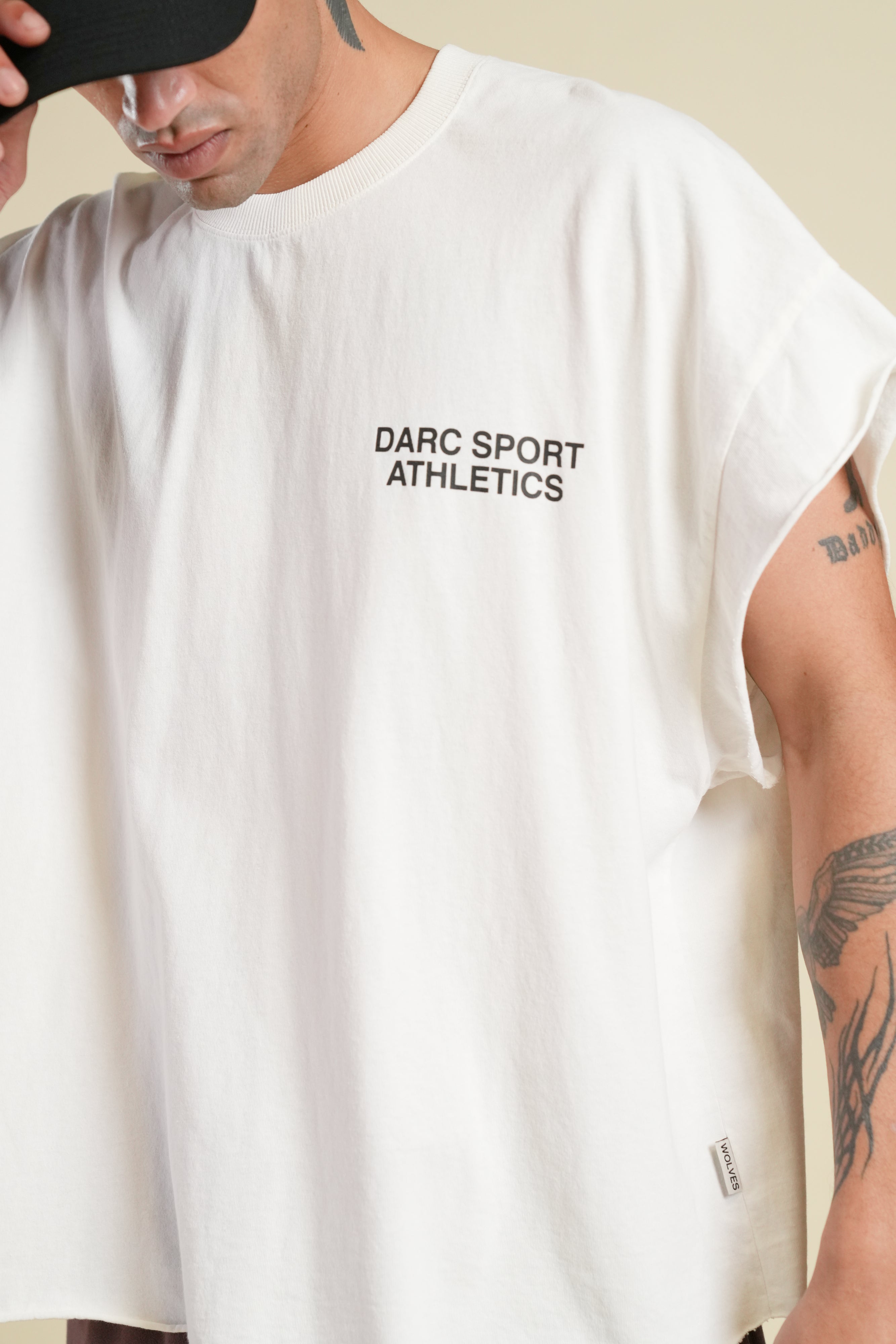 Wolves Worldwide "Grunge" Cut Off Tee