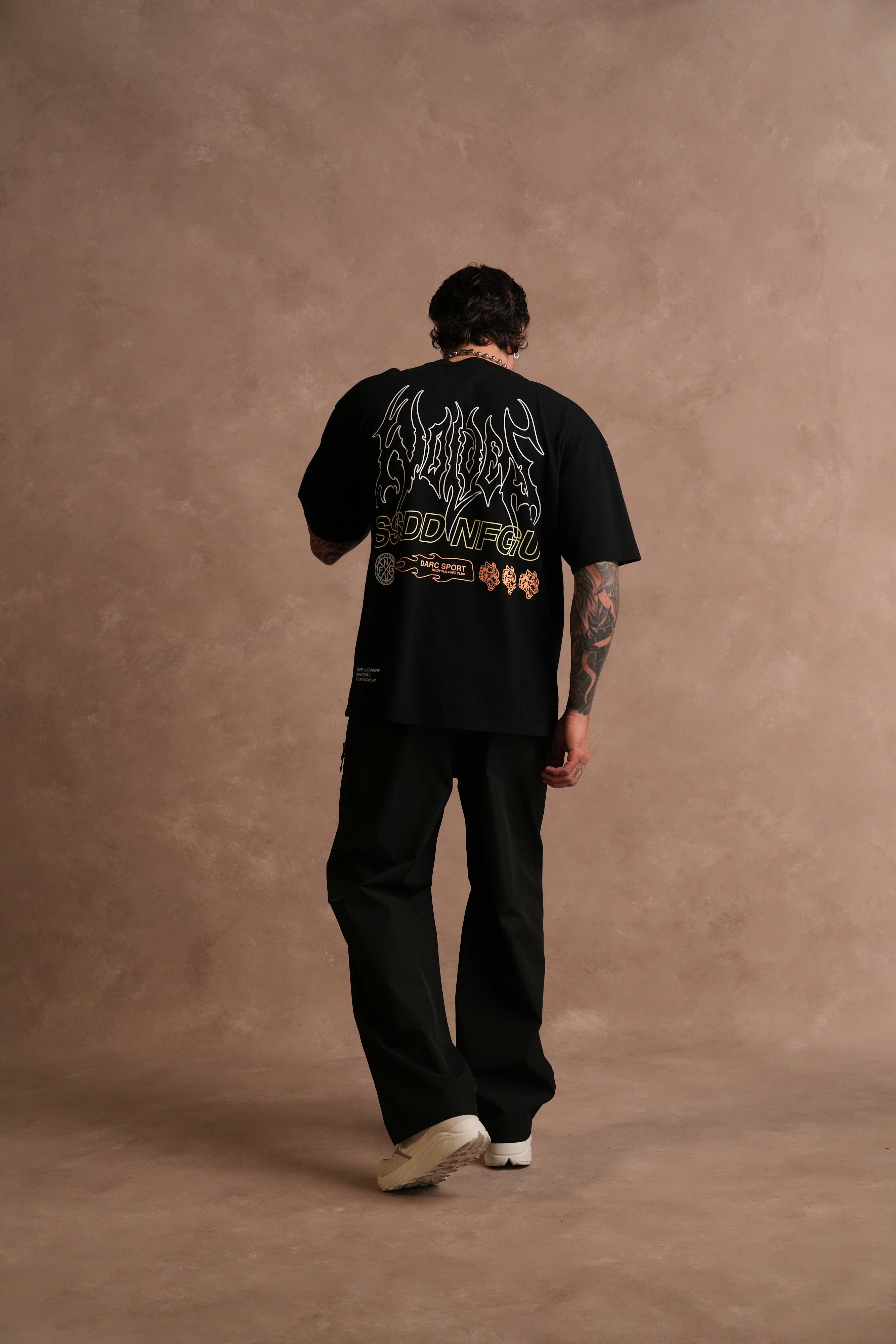 No Limit "Premium" Oversized Tee in Black