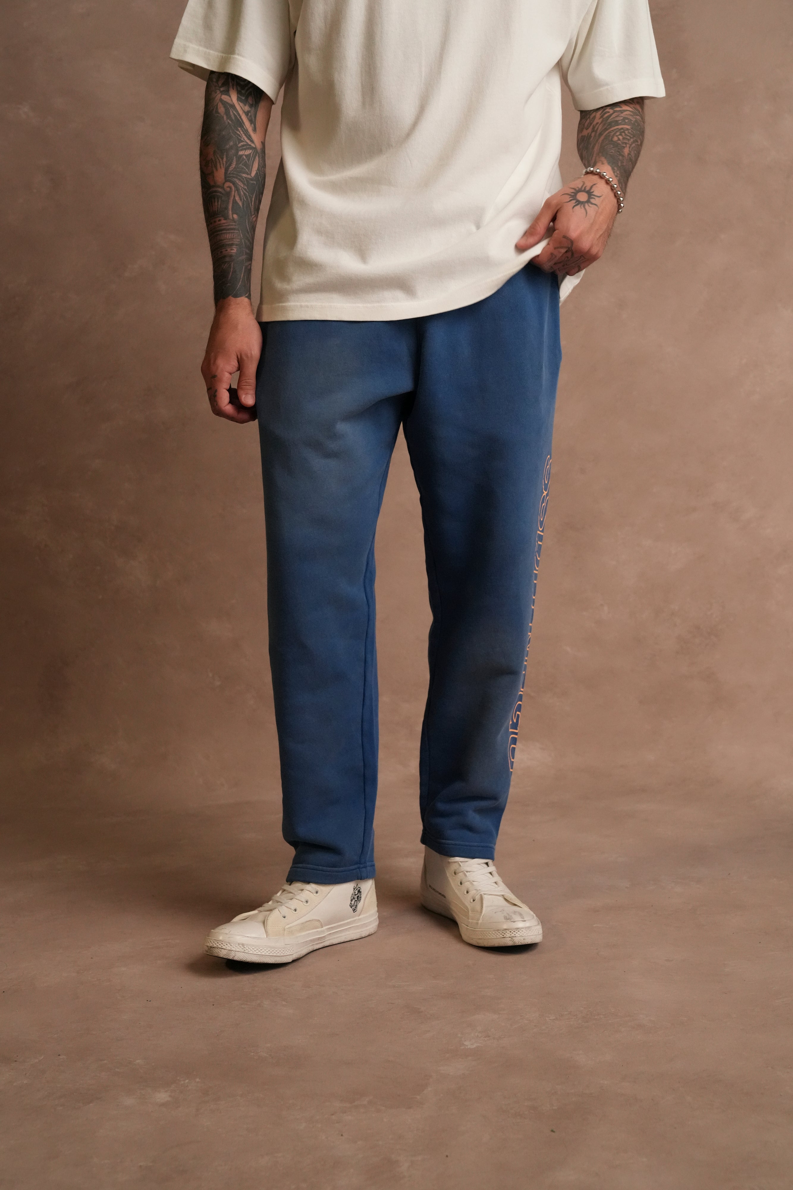 Run Together Kumite V2 Sweat Pants in Darc Cobalt Sun Fade