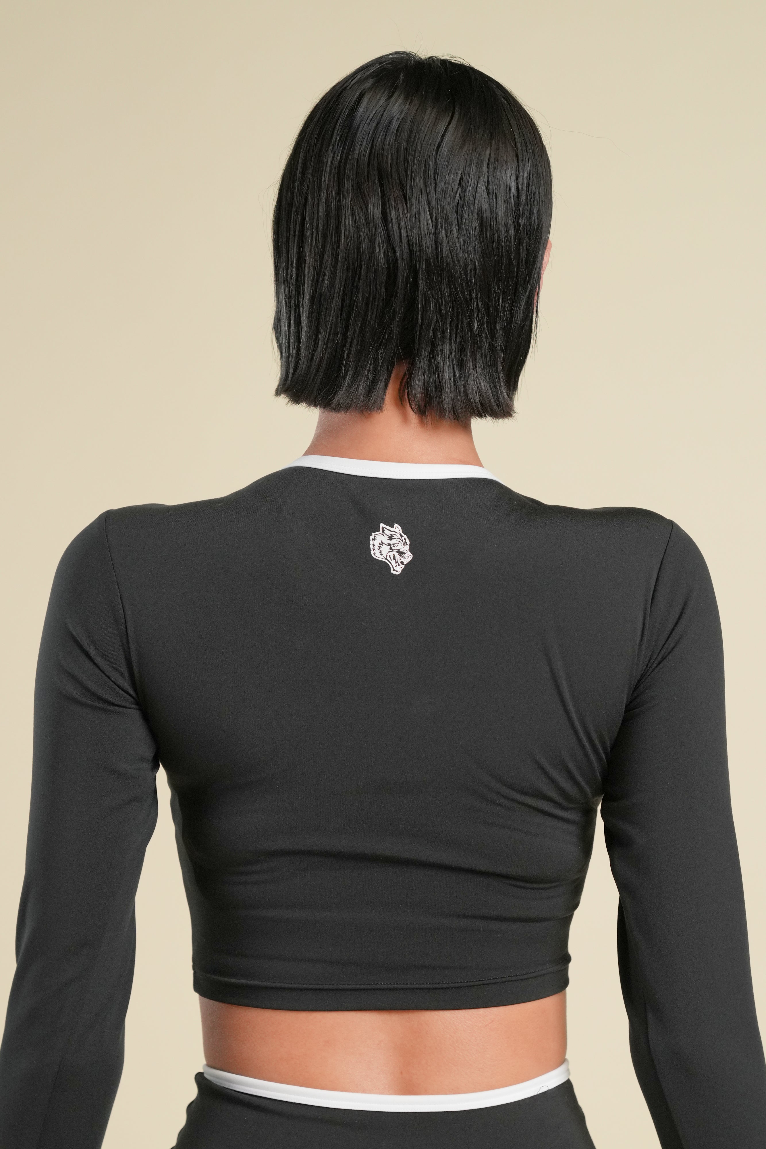 Wolf "Energy" LS Top in Black/White