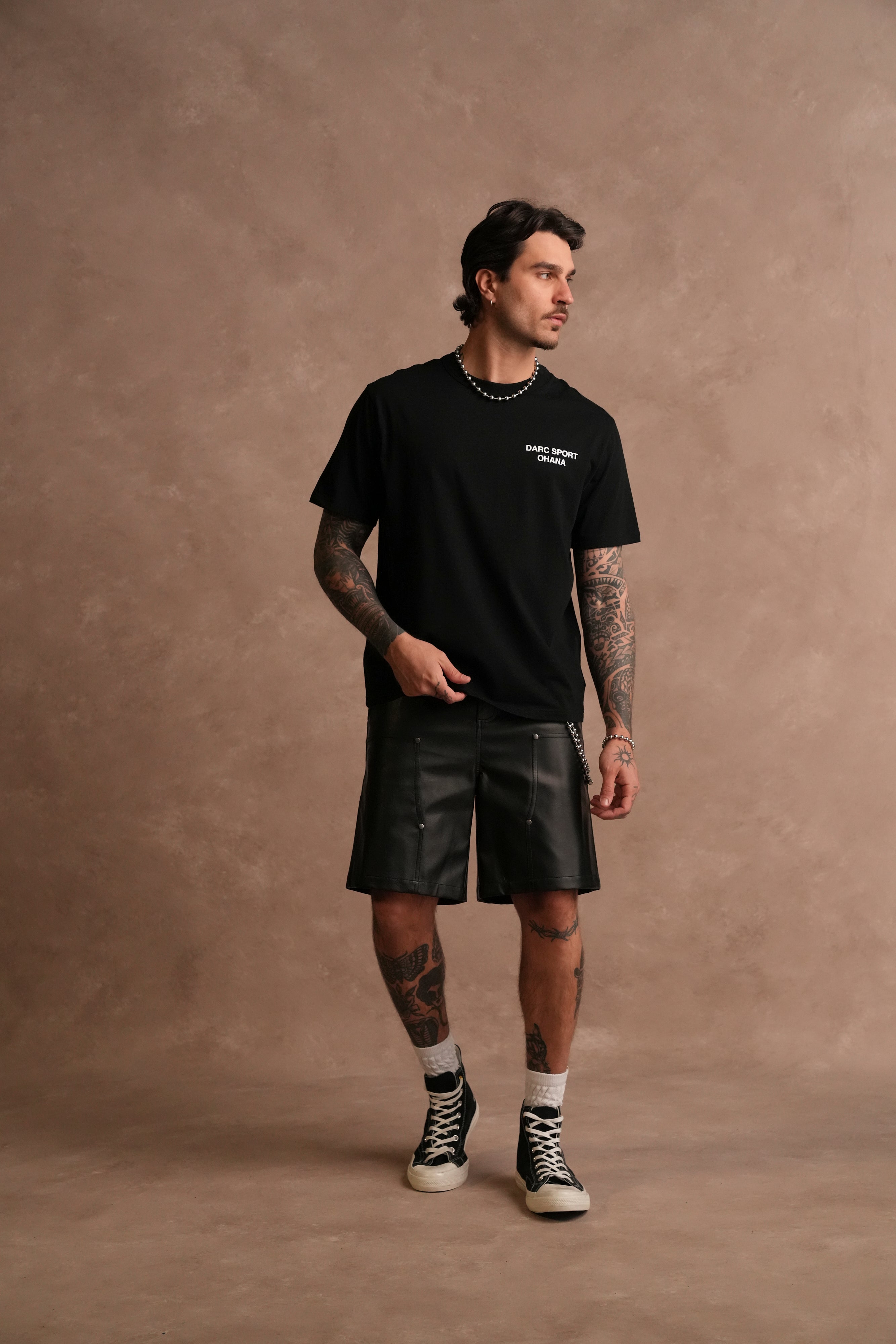 Darc Sport Ohana Lightweight "Heritage" Tee in Black