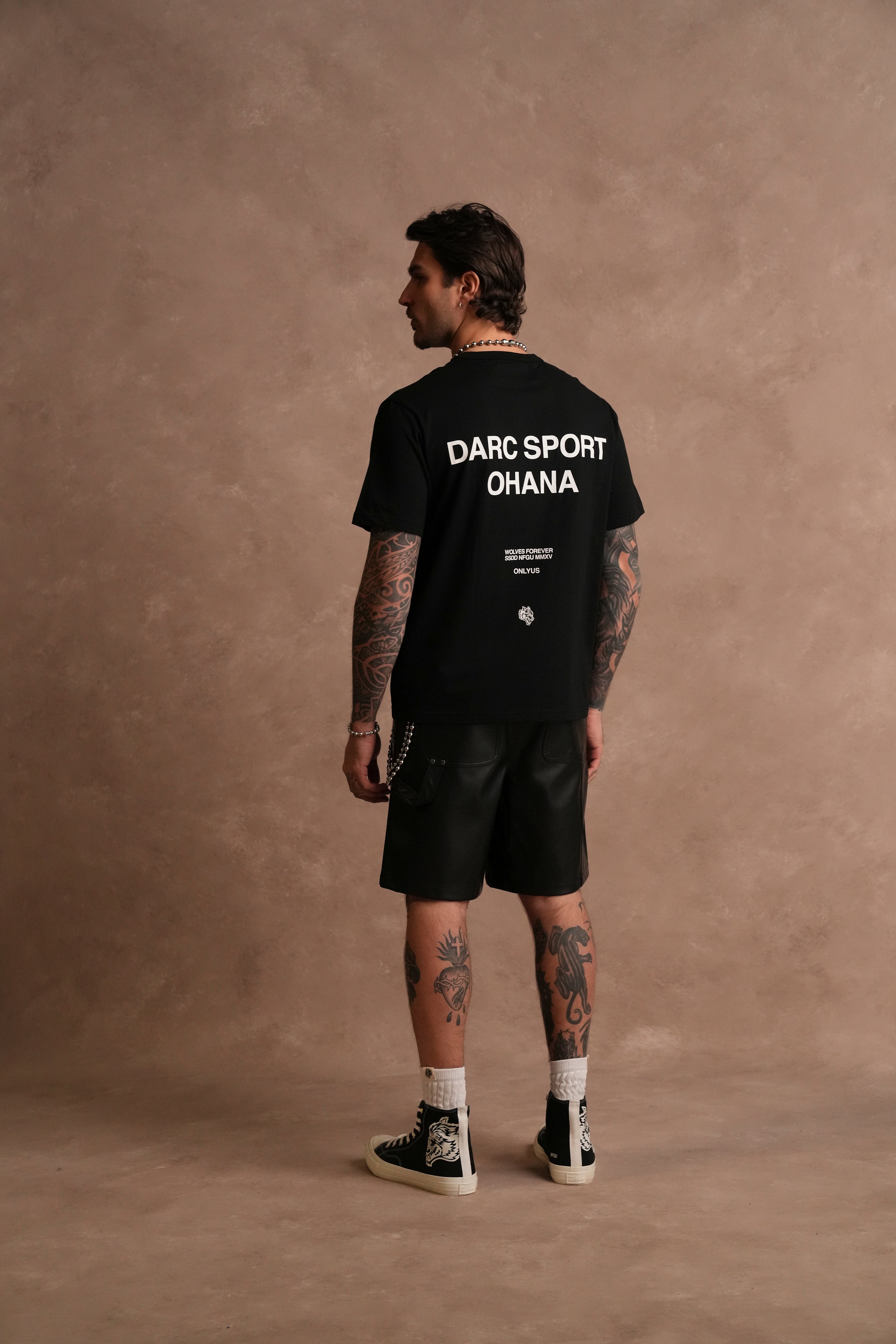 Darc Sport Ohana Lightweight "Heritage" Tee in Black