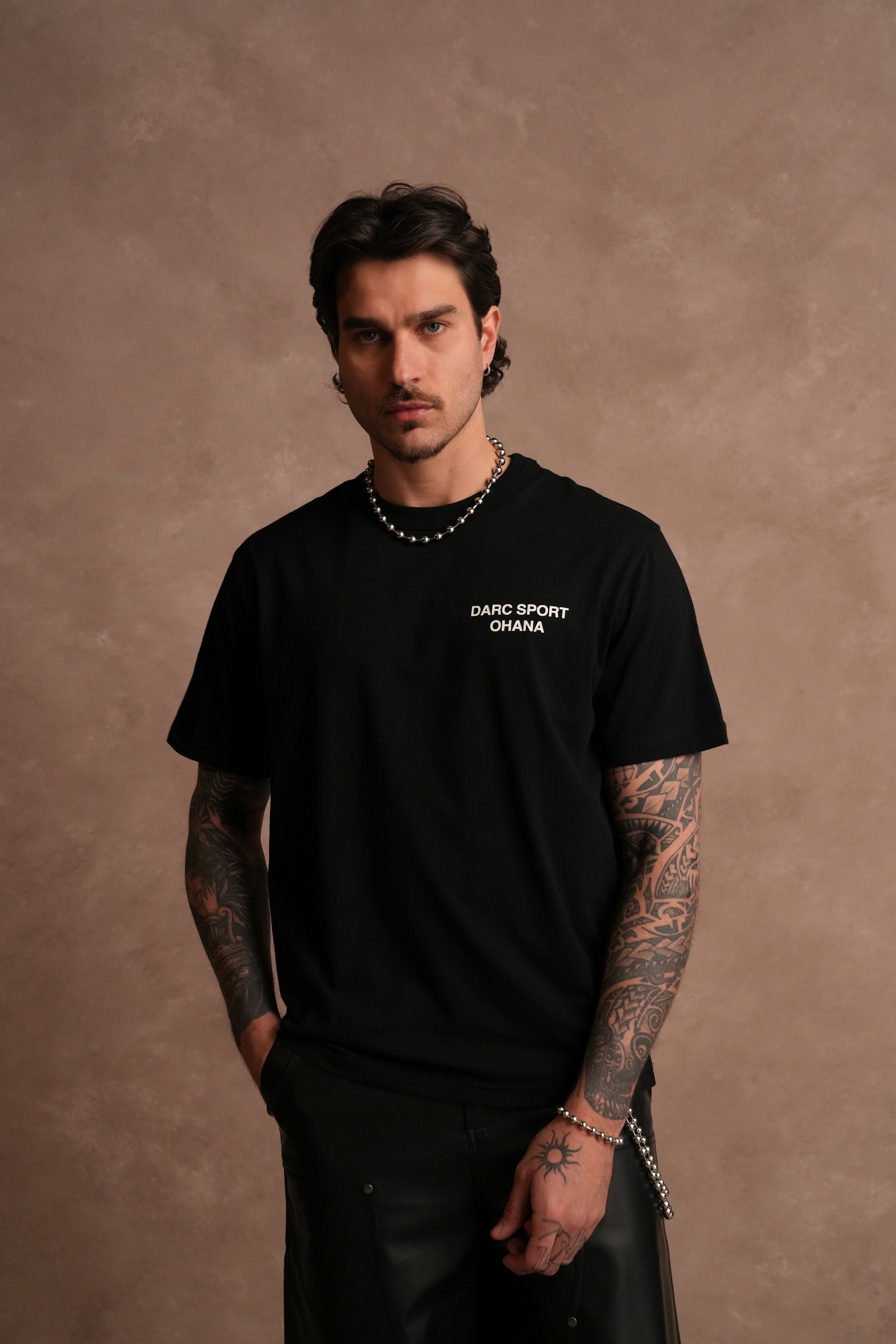 Darc Sport Ohana Lightweight "Heritage" Tee in Black