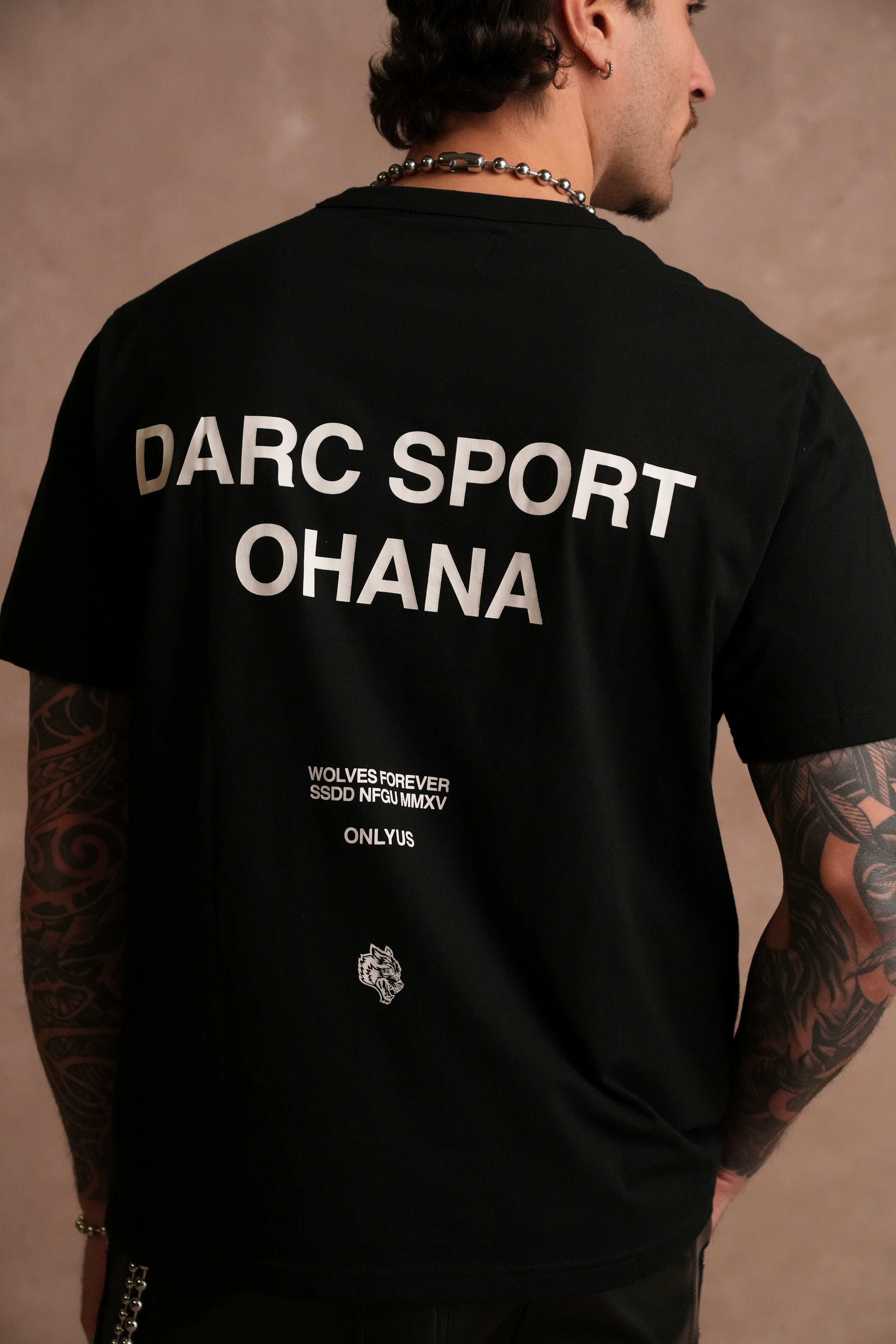 Darc Sport Ohana Lightweight "Heritage" Tee in Black