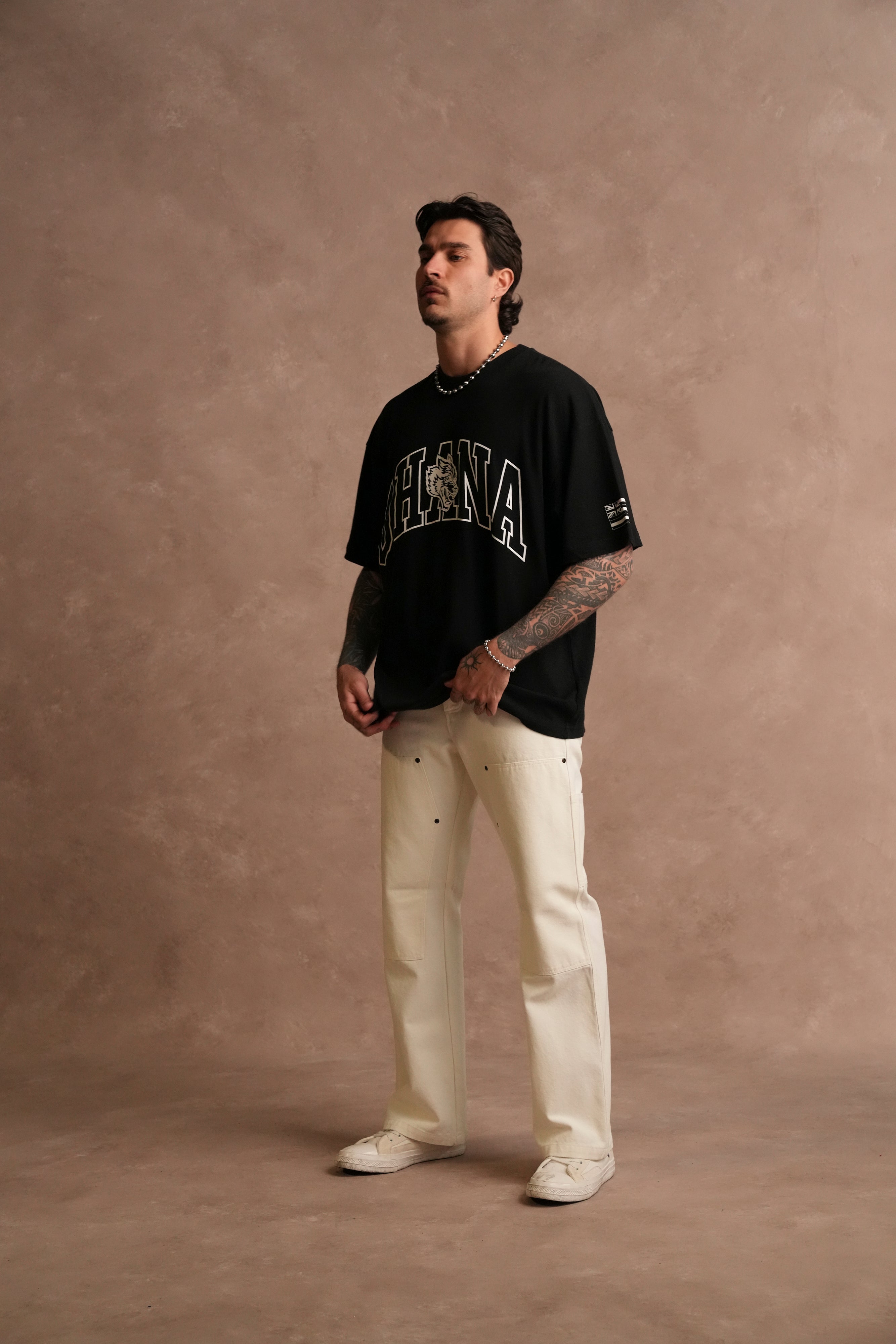 Ohana Forever V3 "Premium" Oversized Tee in Black