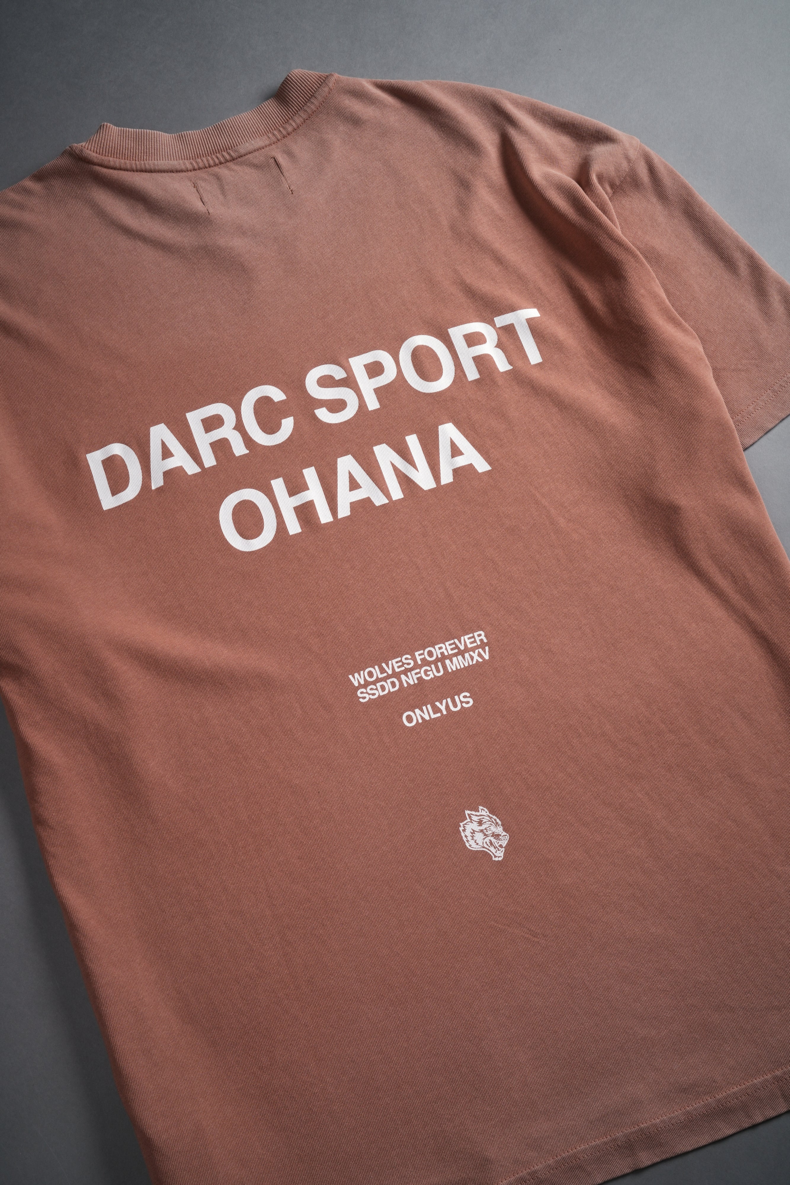 Darc Sport Ohana "Premium" Oversized Tee in Desert Rose
