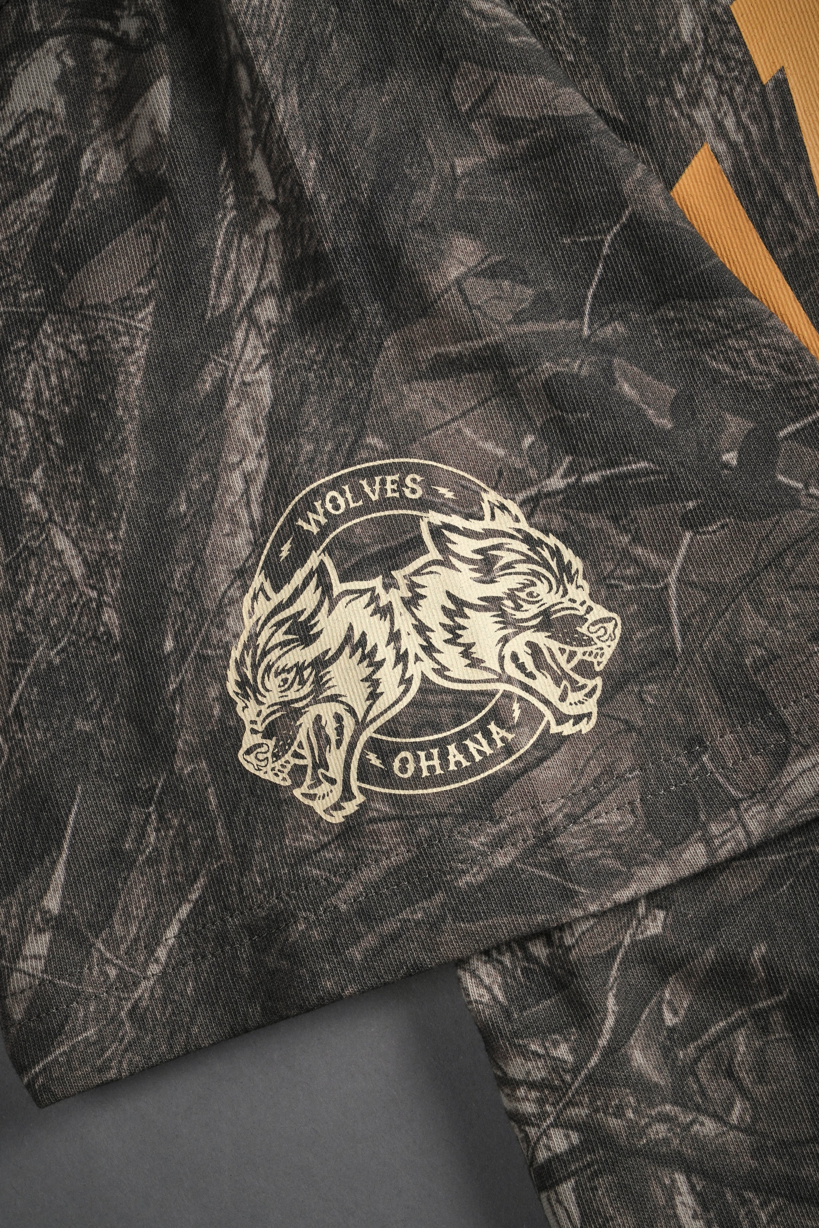 Ohana Loyalty "Premium" Oversized Tee in Dusk Moss Driftwood Forest Camo