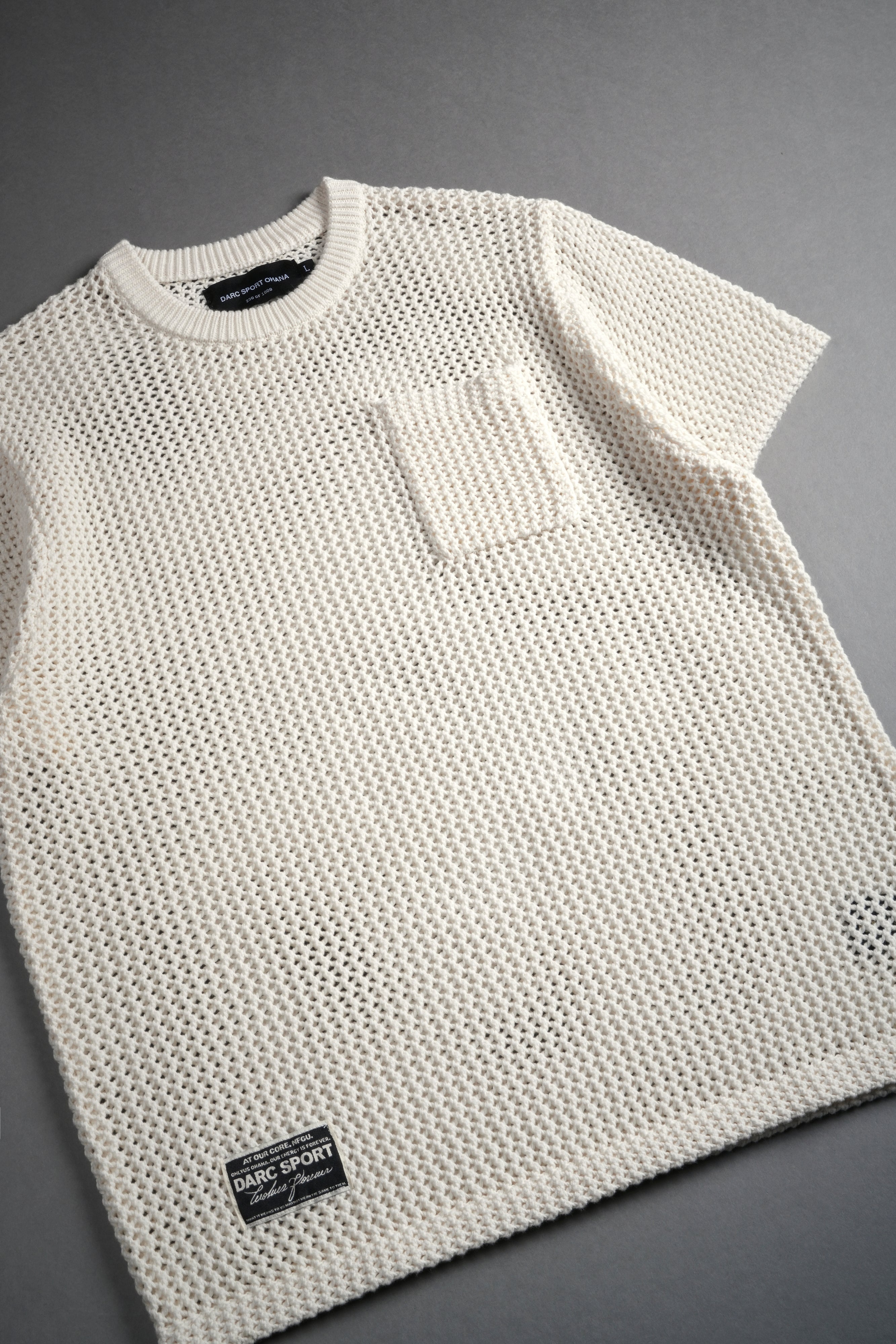 Darc Core Satva Knit S/S V2 Shirt in Cream