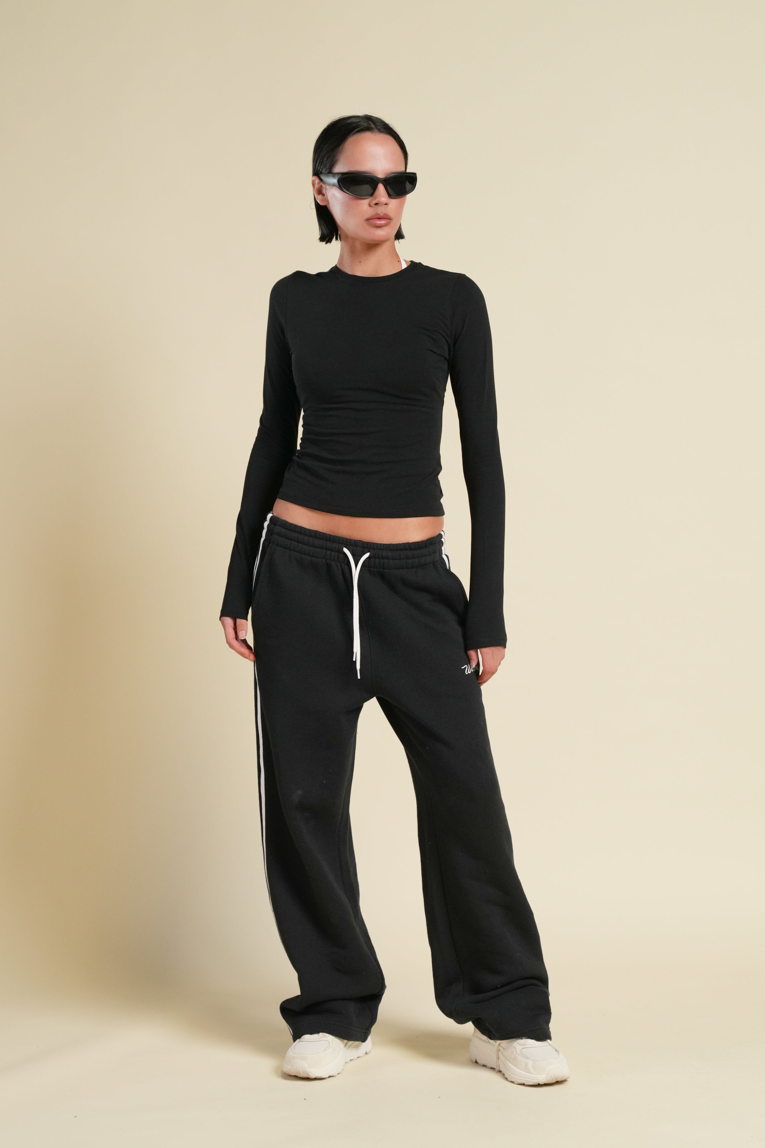 "Eden" LS Tee in Black