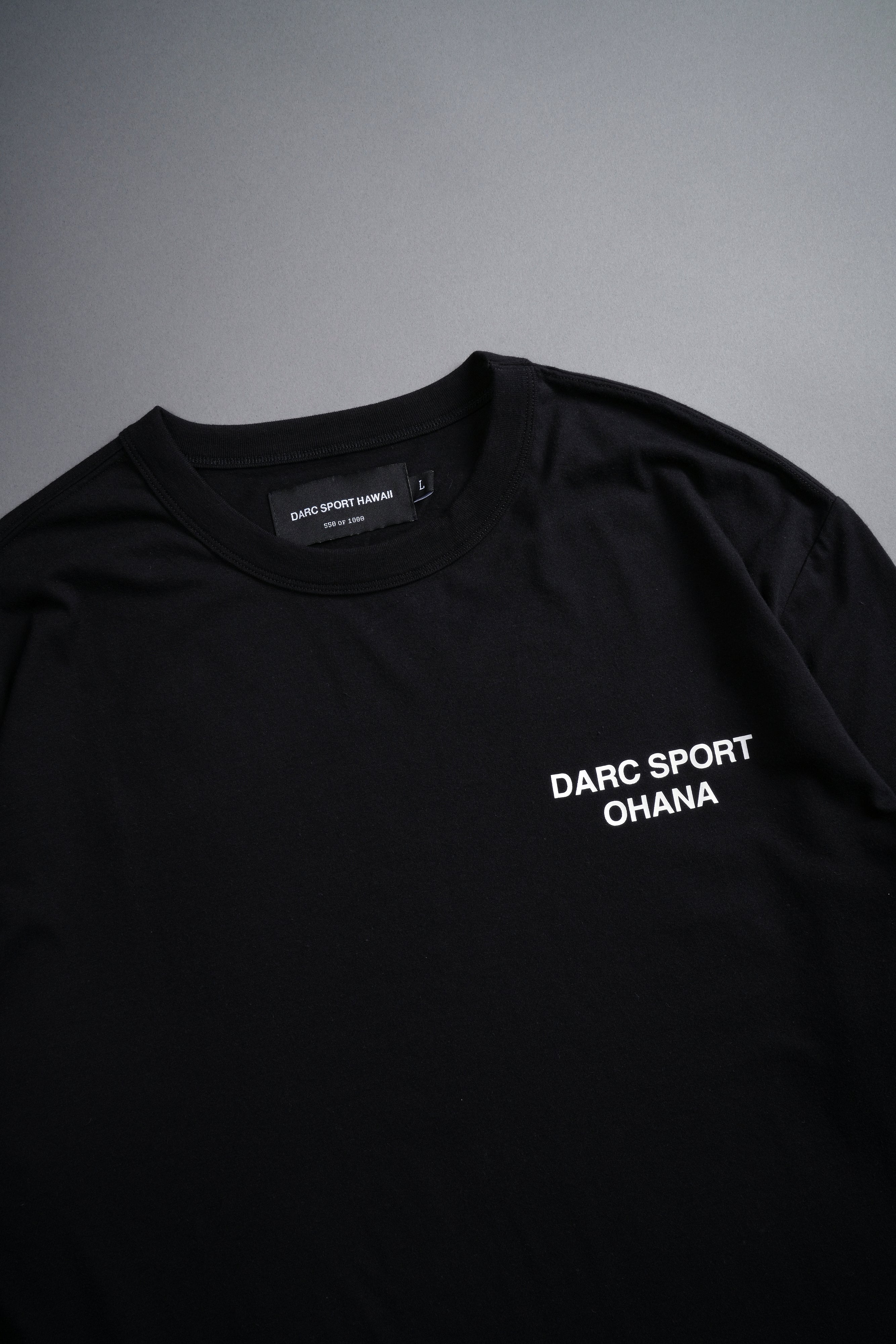 Darc Sport Ohana Lightweight "Heritage" Tee in Black