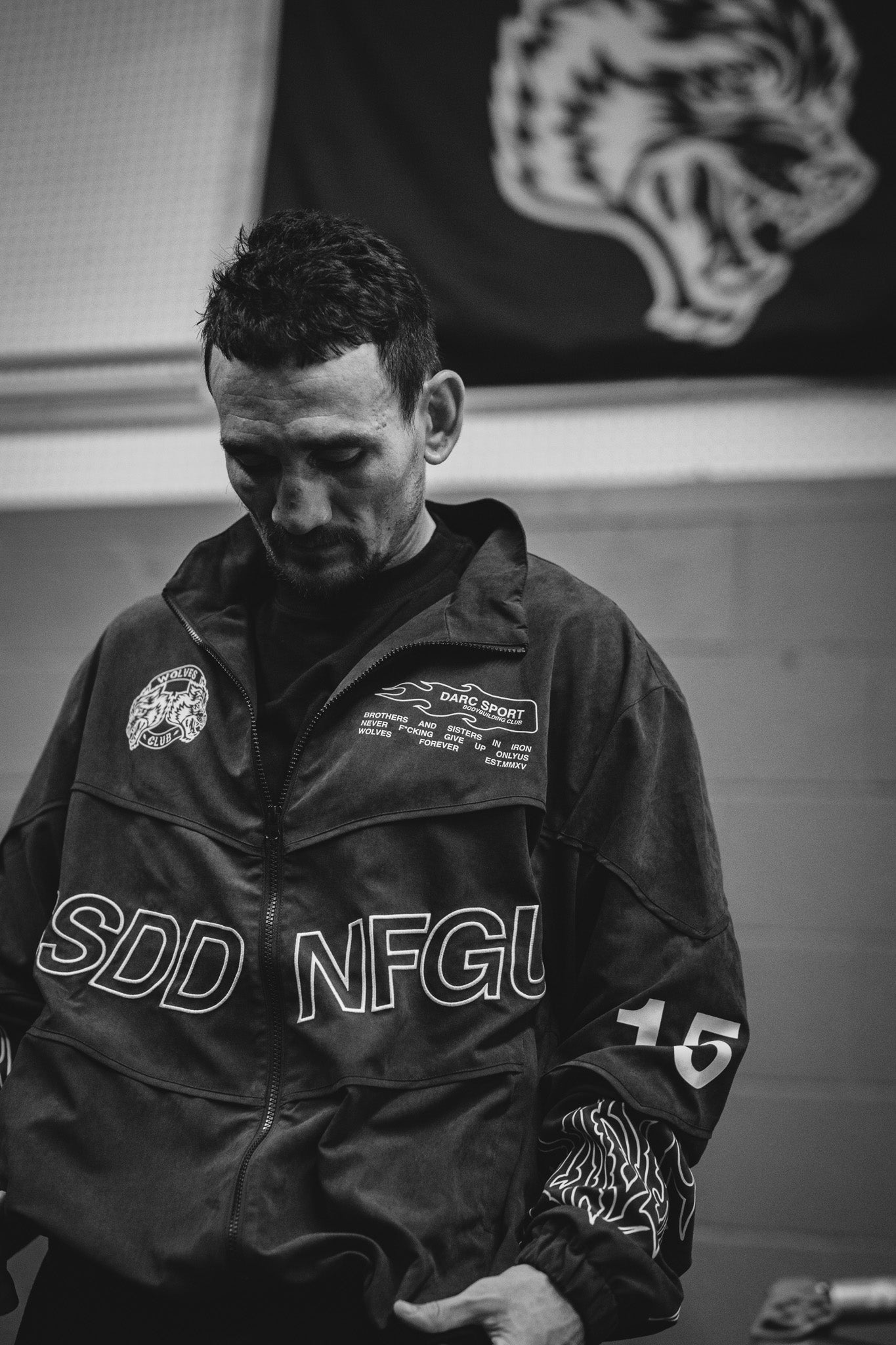 No Limit Darby Track Jacket in Black