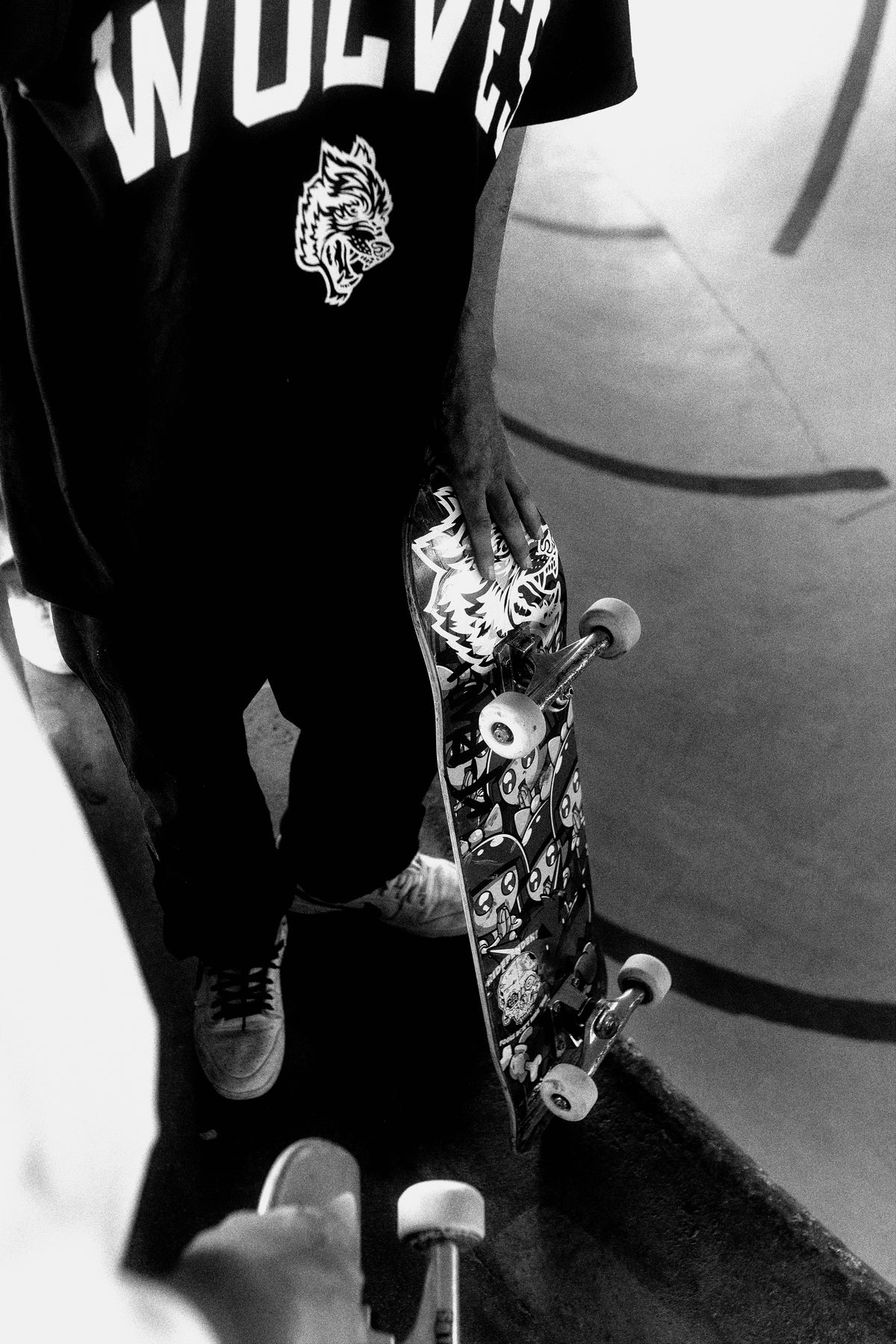 Loyalty "Premium" Oversized Tee in Black Sun Fade