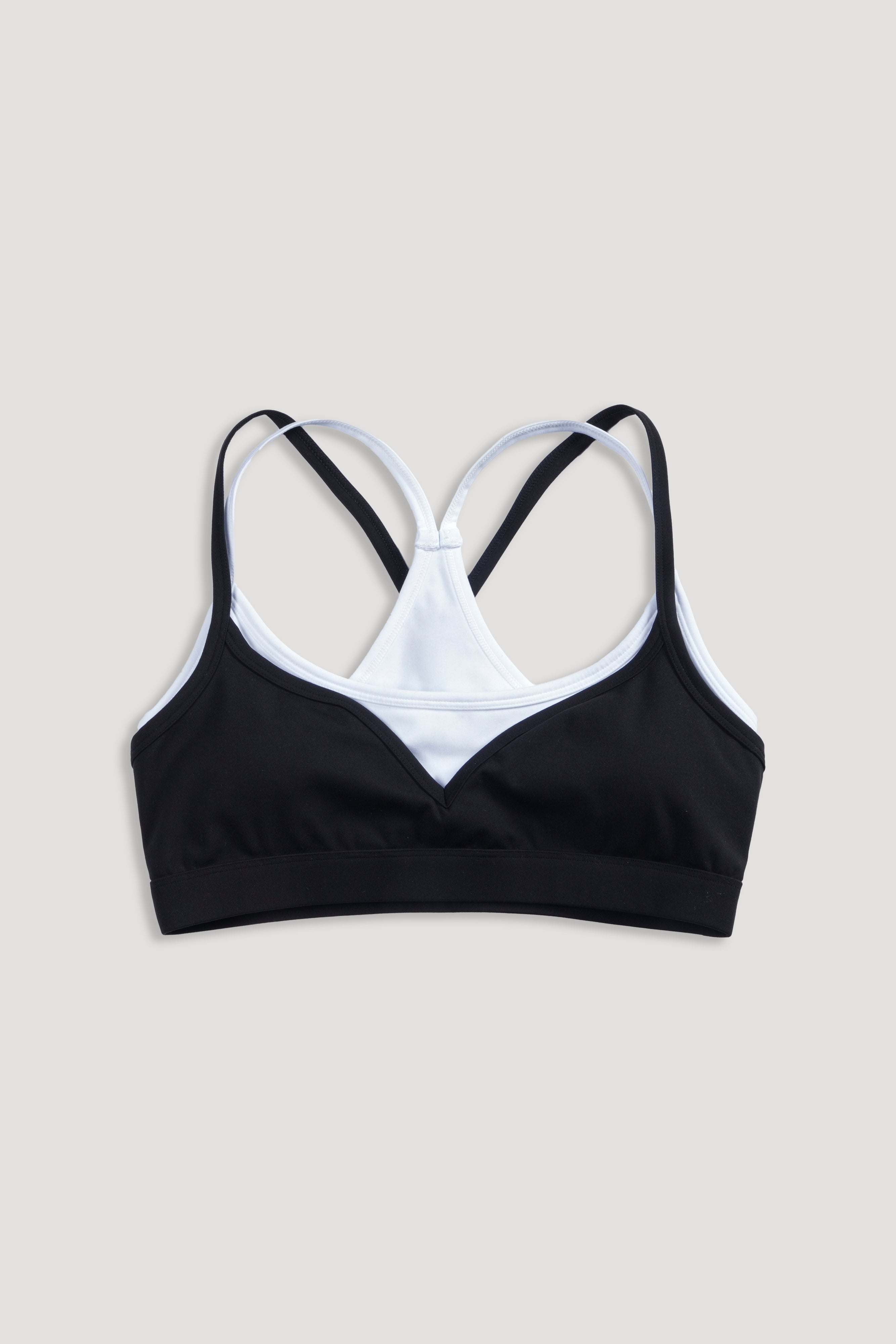 Wolf "Juliette" Energy Double Bra in Black/White