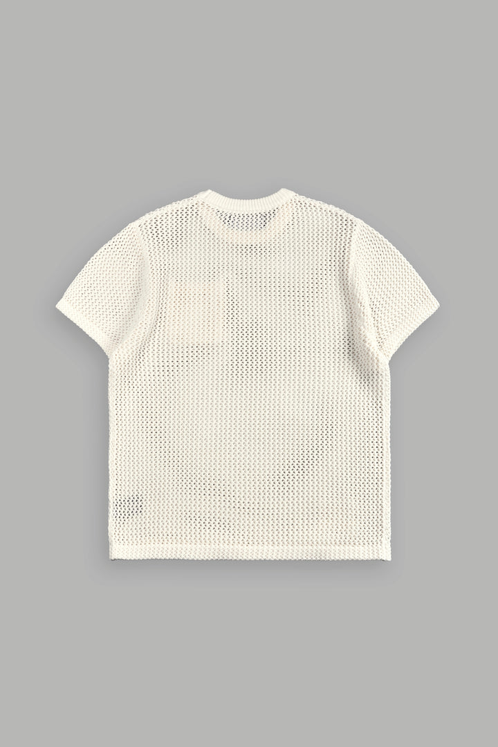 Darc Core Satva Knit S/S V2 Shirt in Cream