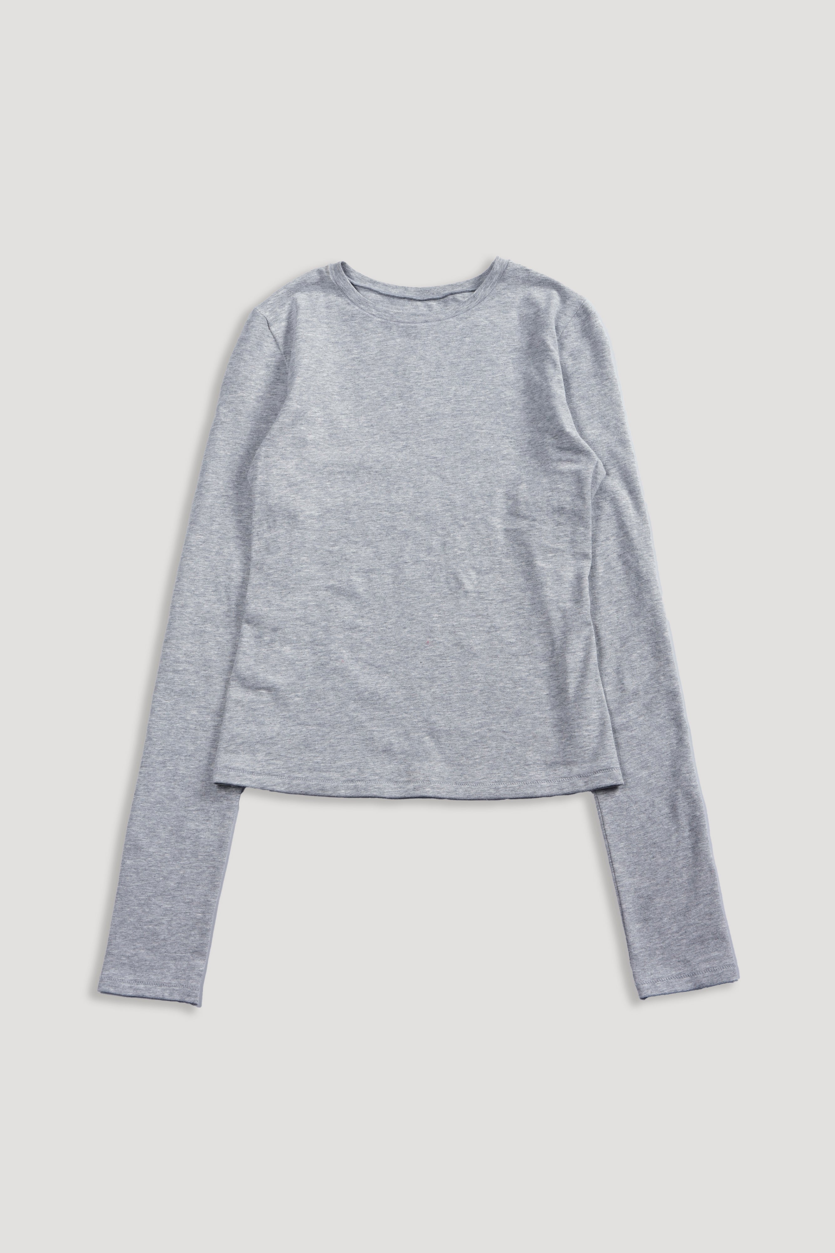 "Eden" LS Tee in Heather Gray