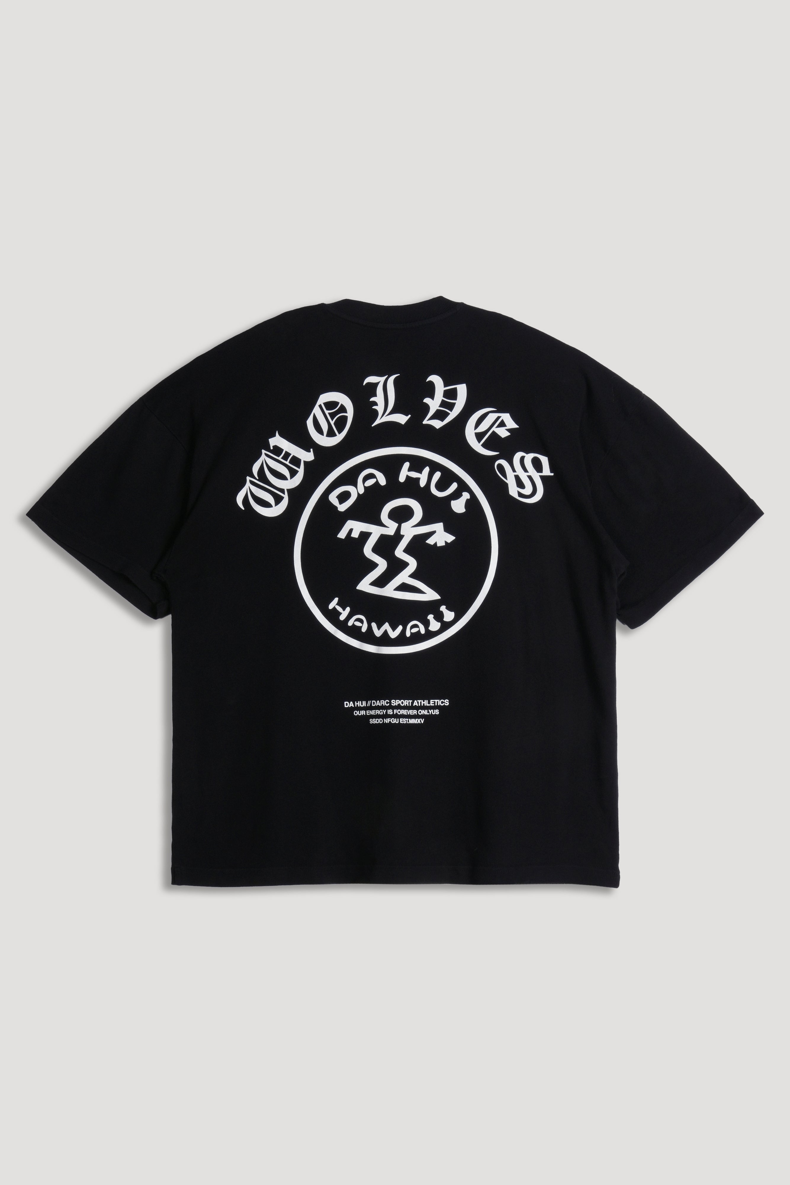 Darc Sport X Da Hui Premium Oversized Tee in Black