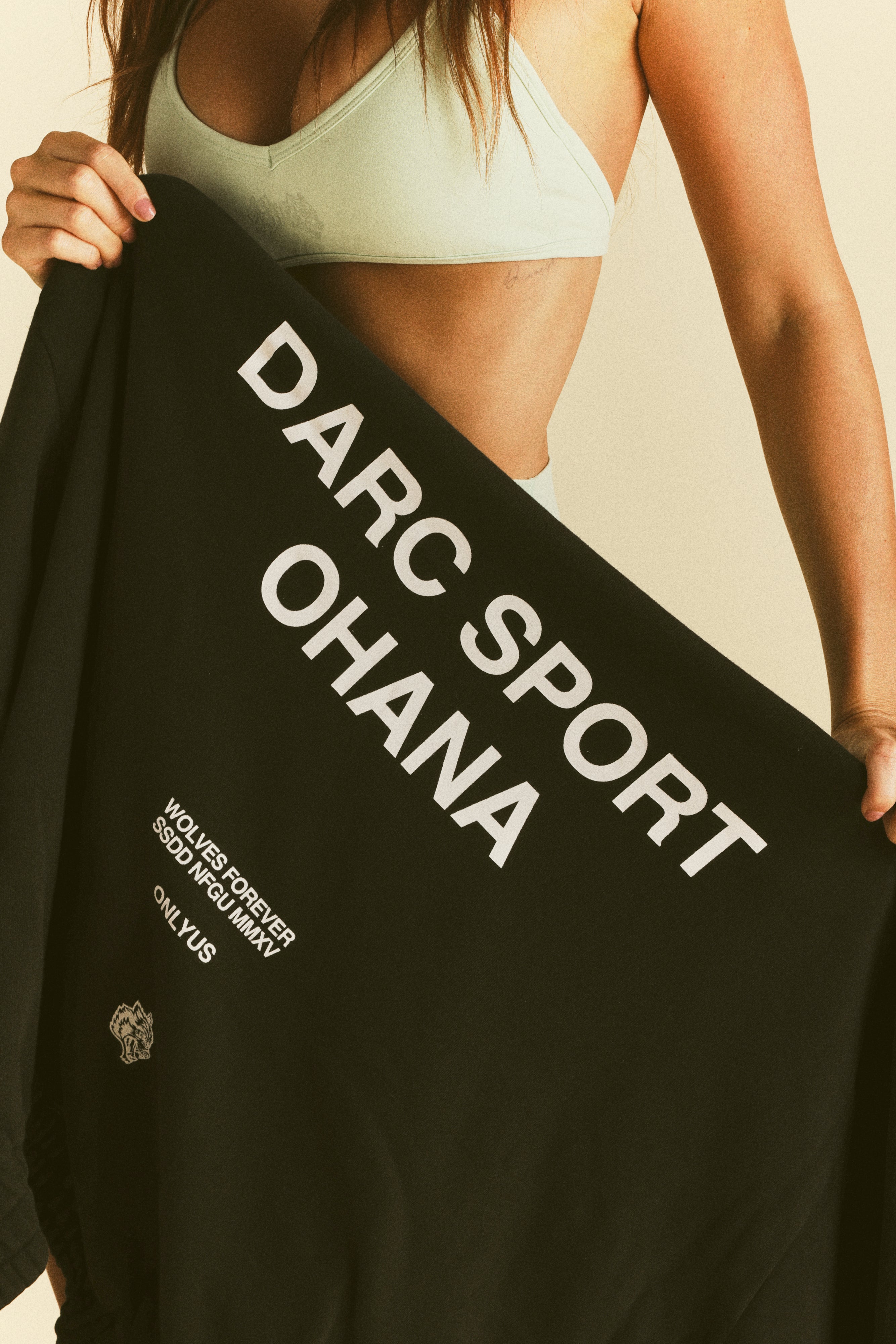 Darc Sport Ohana "Chambers" Zip Hoodie in Black