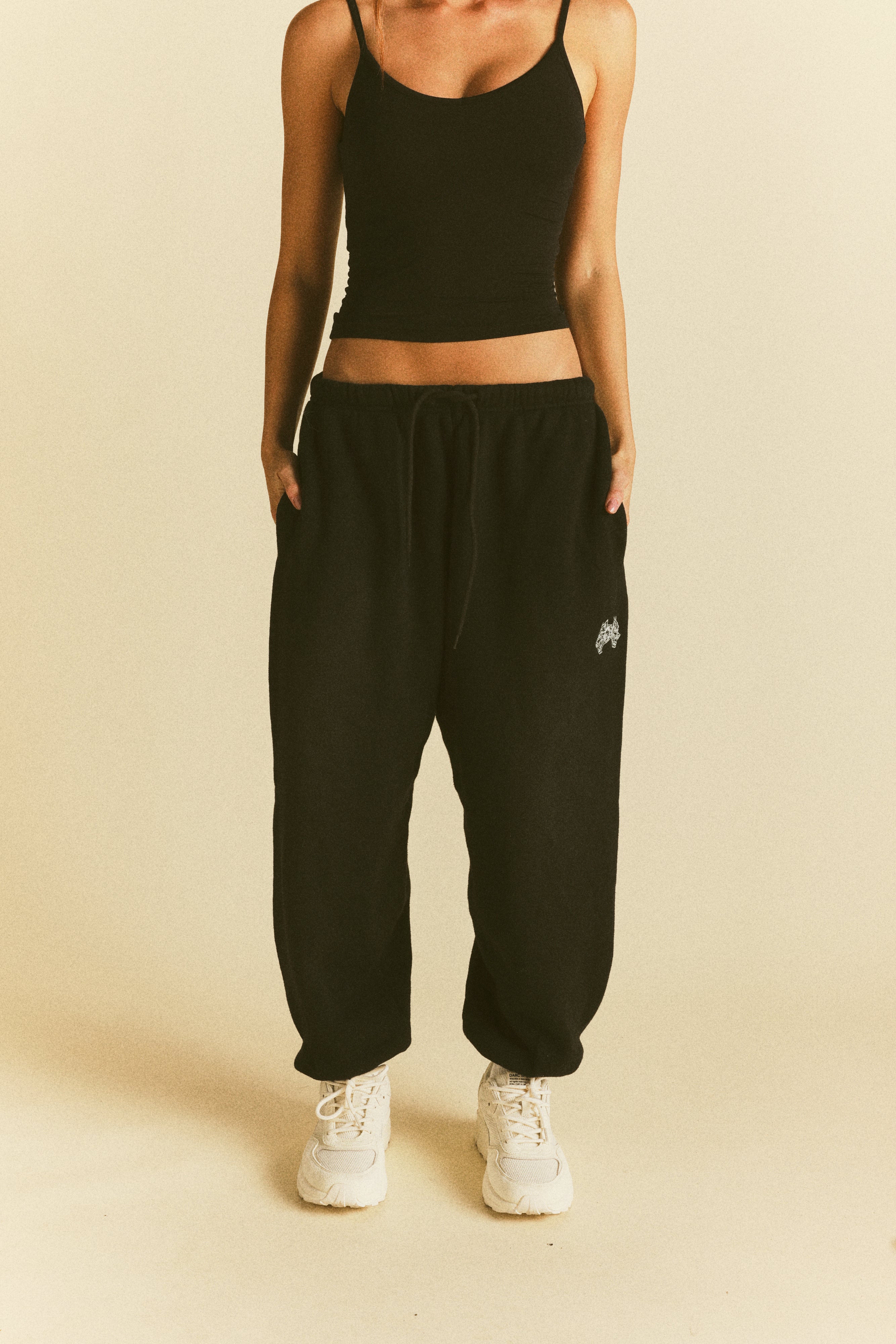 It's For Us Premium Lounger Sweat Pants in Black