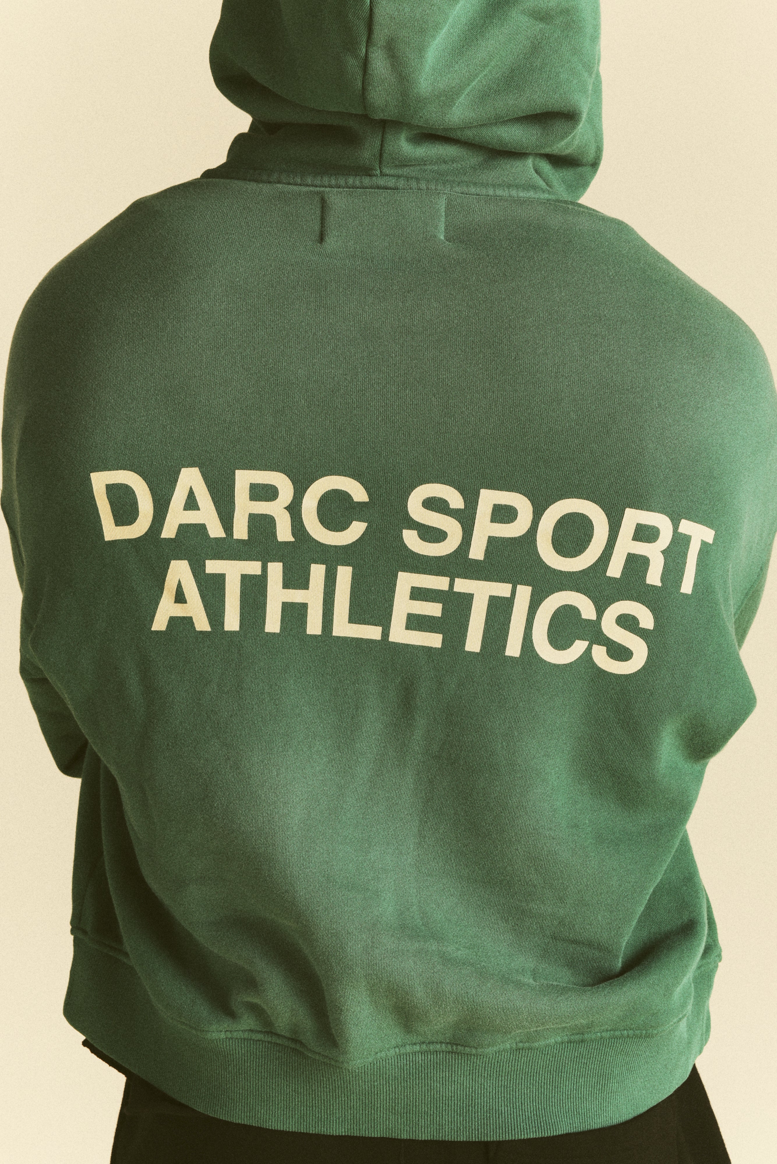 "Darco" Double Zip Hoodie in Sierra Pine Sun Fade
