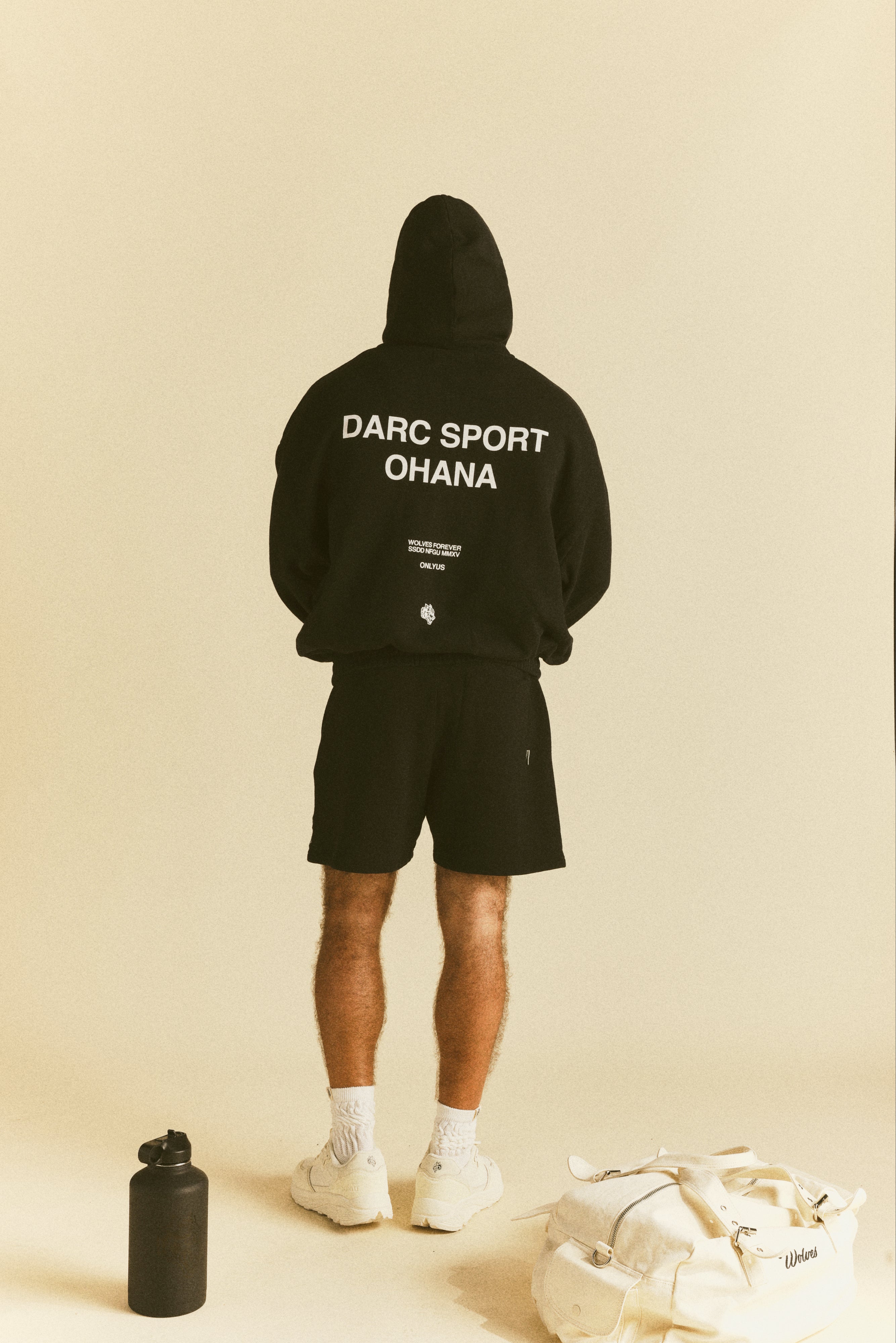 Darc Sport Ohana "Chambers" Zip Hoodie in Black