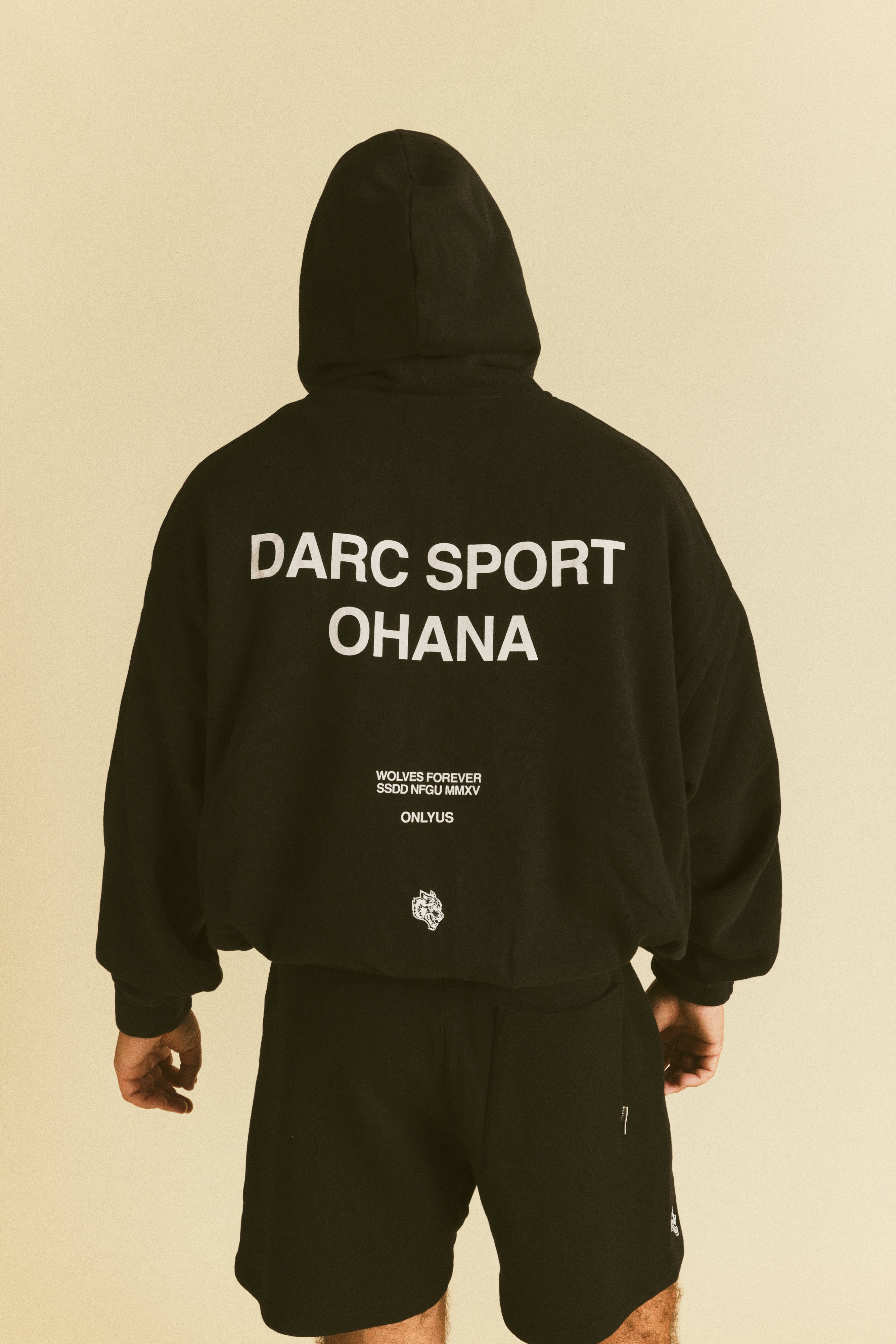 Darc Sport Ohana "Chambers" Zip Hoodie in Black