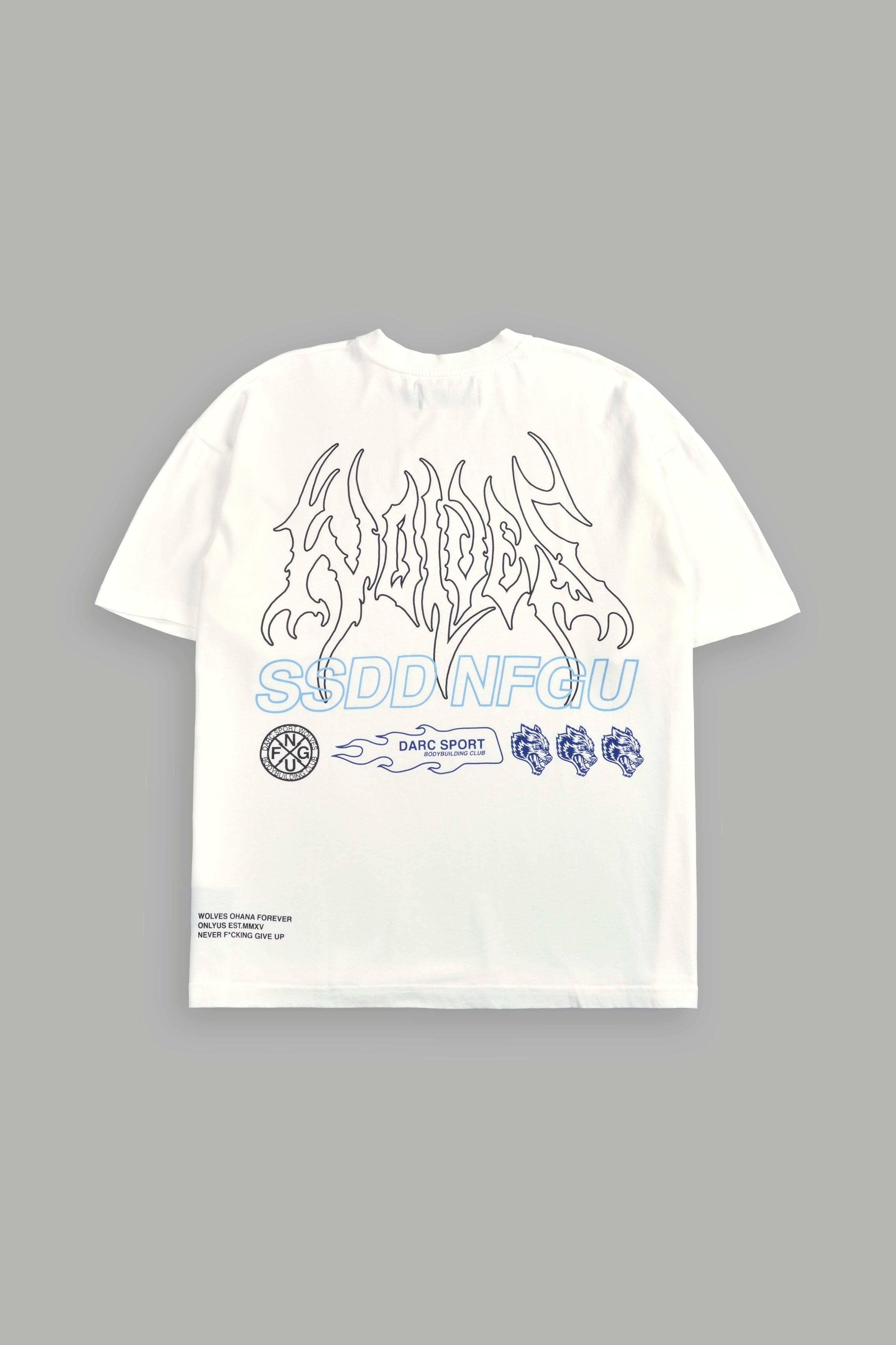 No Limit "Premium" Oversized Tee in Cream