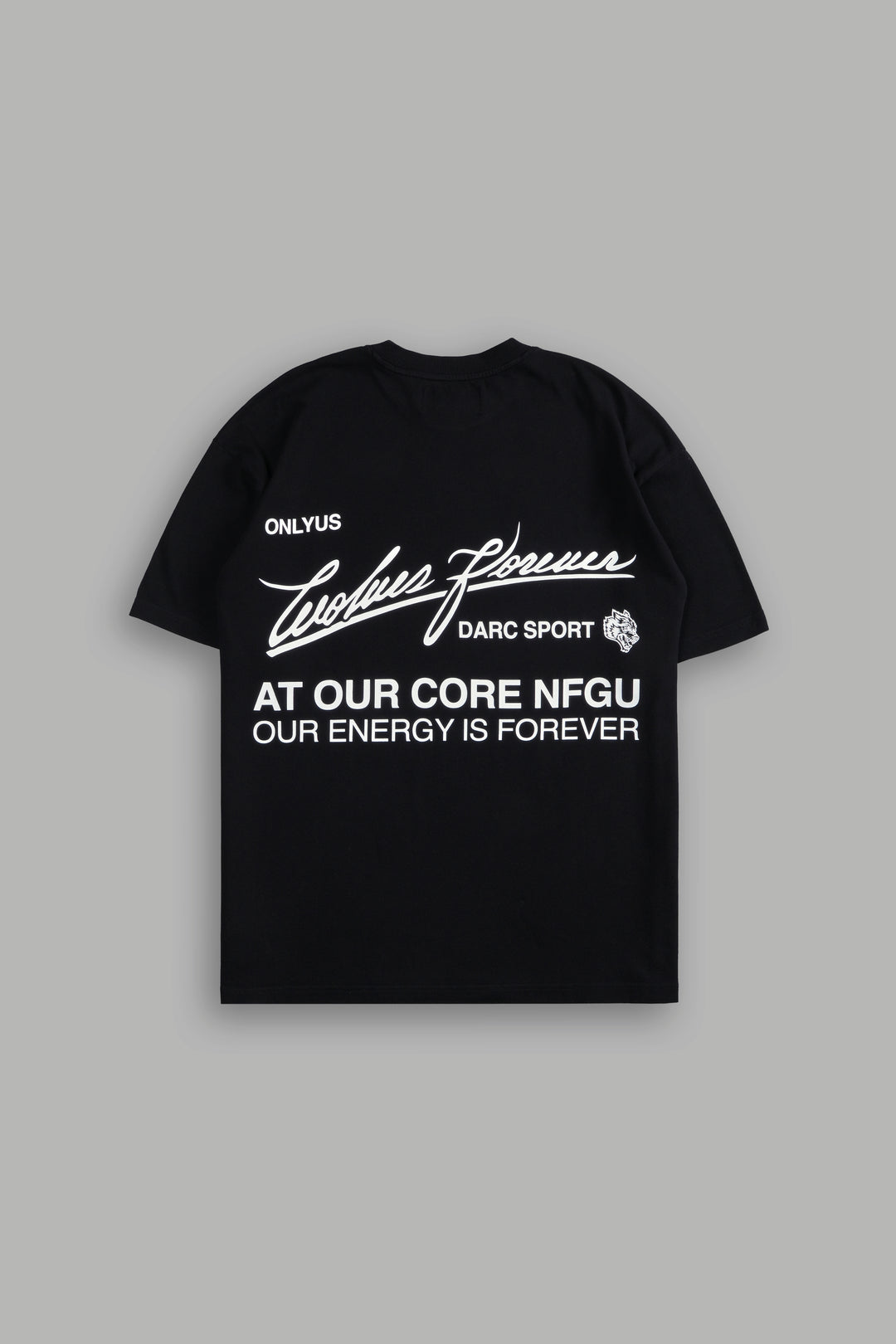 At Our Core "Premium" Oversized Tee in Black