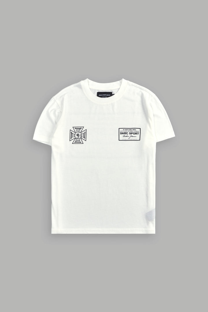 Darc Core J. Dean Tee in Cream