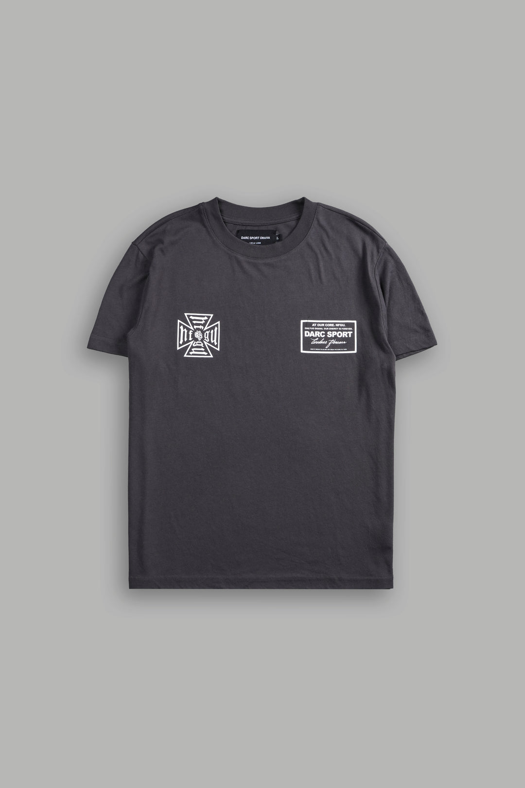 Darc Core J. Dean Tee in Wolf Gray