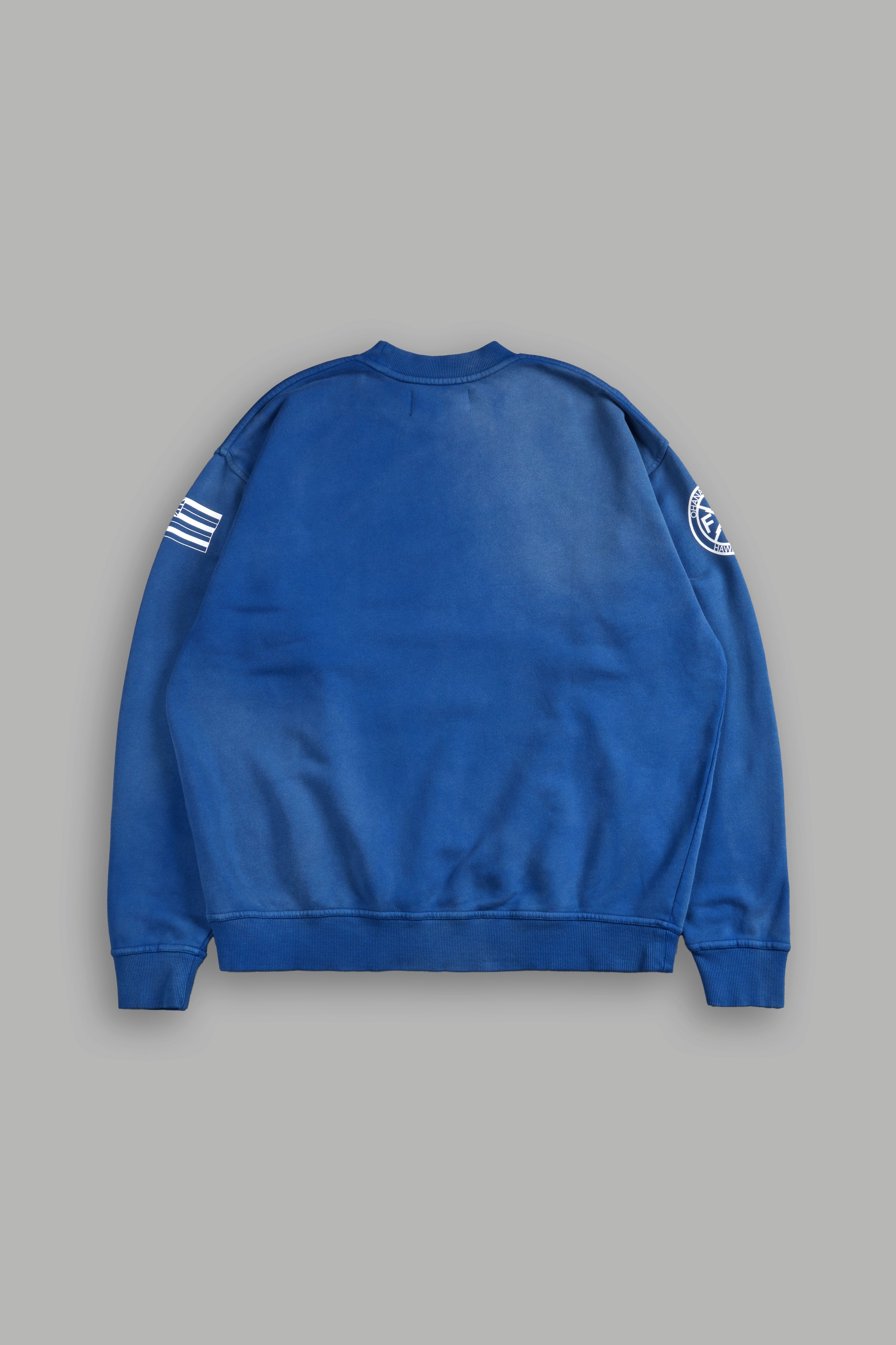 Ohana Forever V3 London Crewneck in Darc Cobalt Sun Fade
