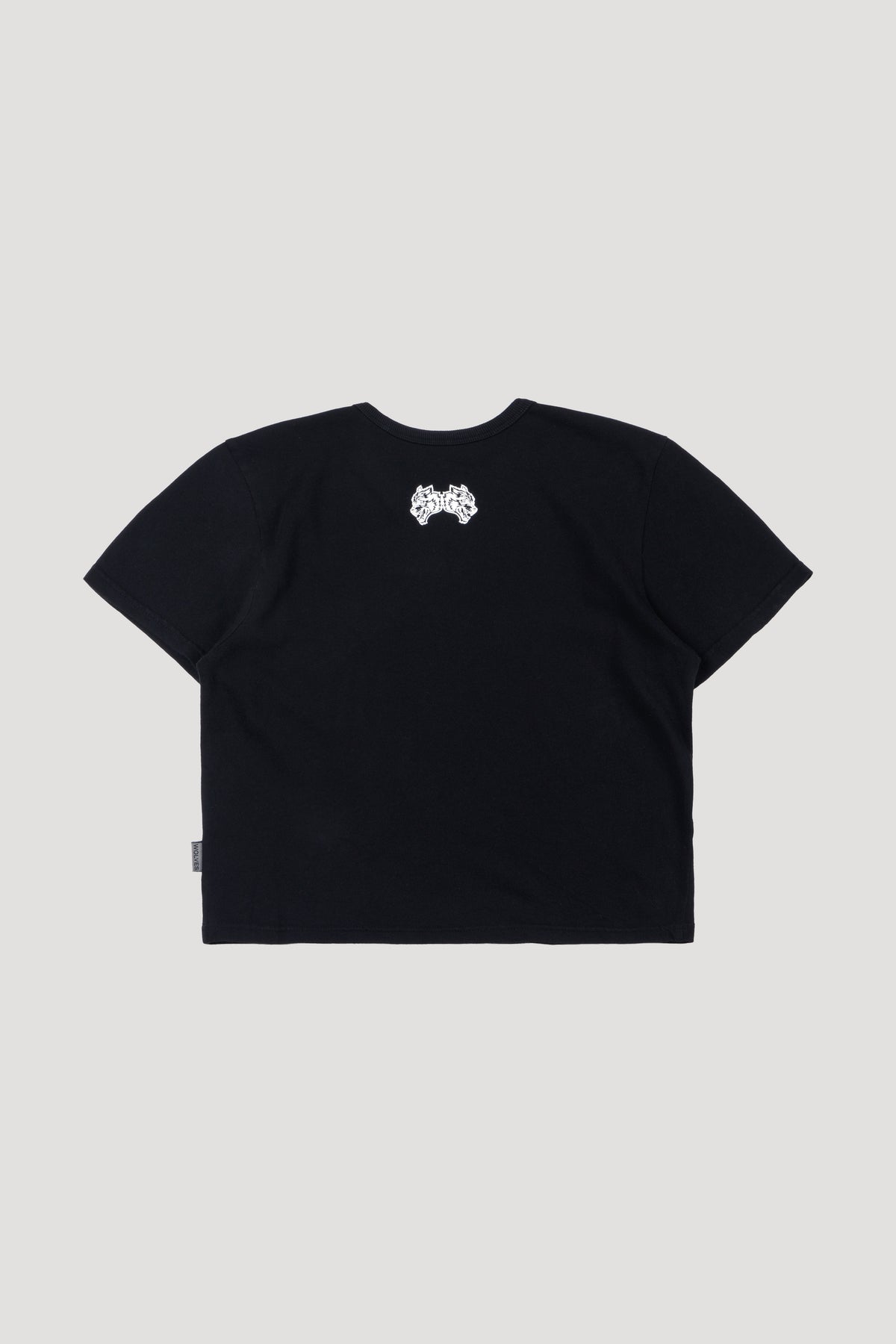 Dual Wolves Forever Timeless Tee in Black