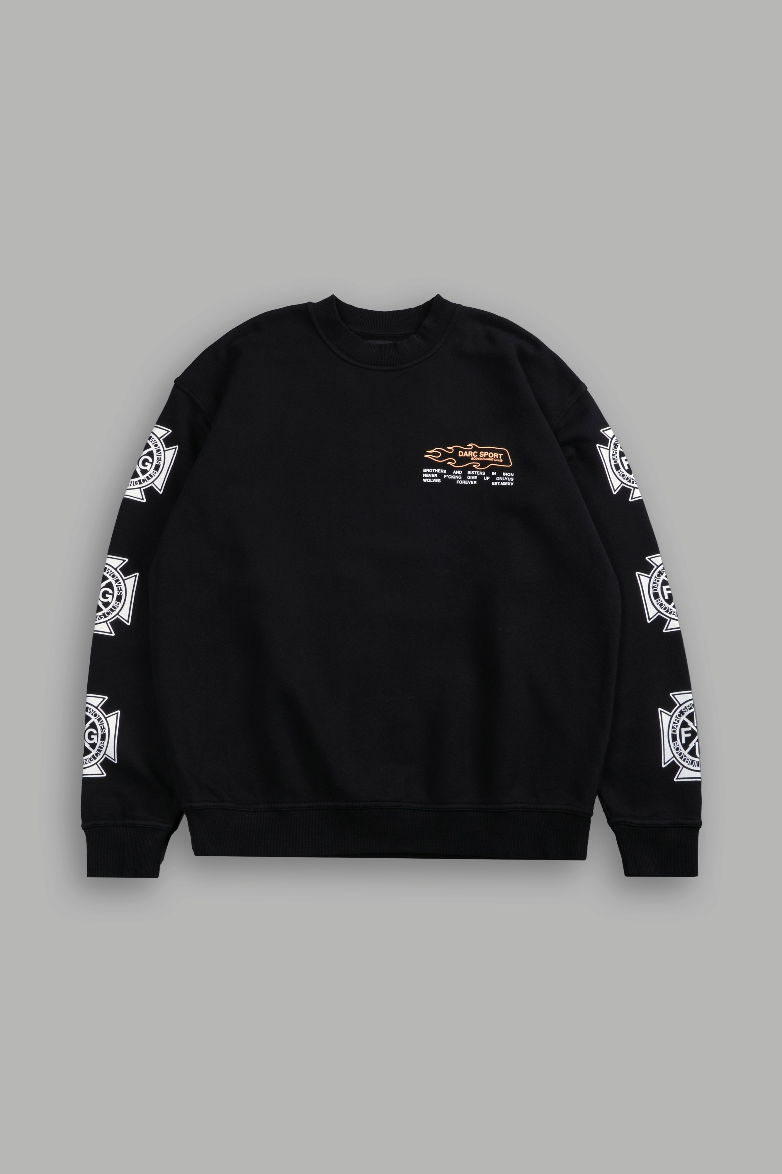 No Limit London Crewneck in Black