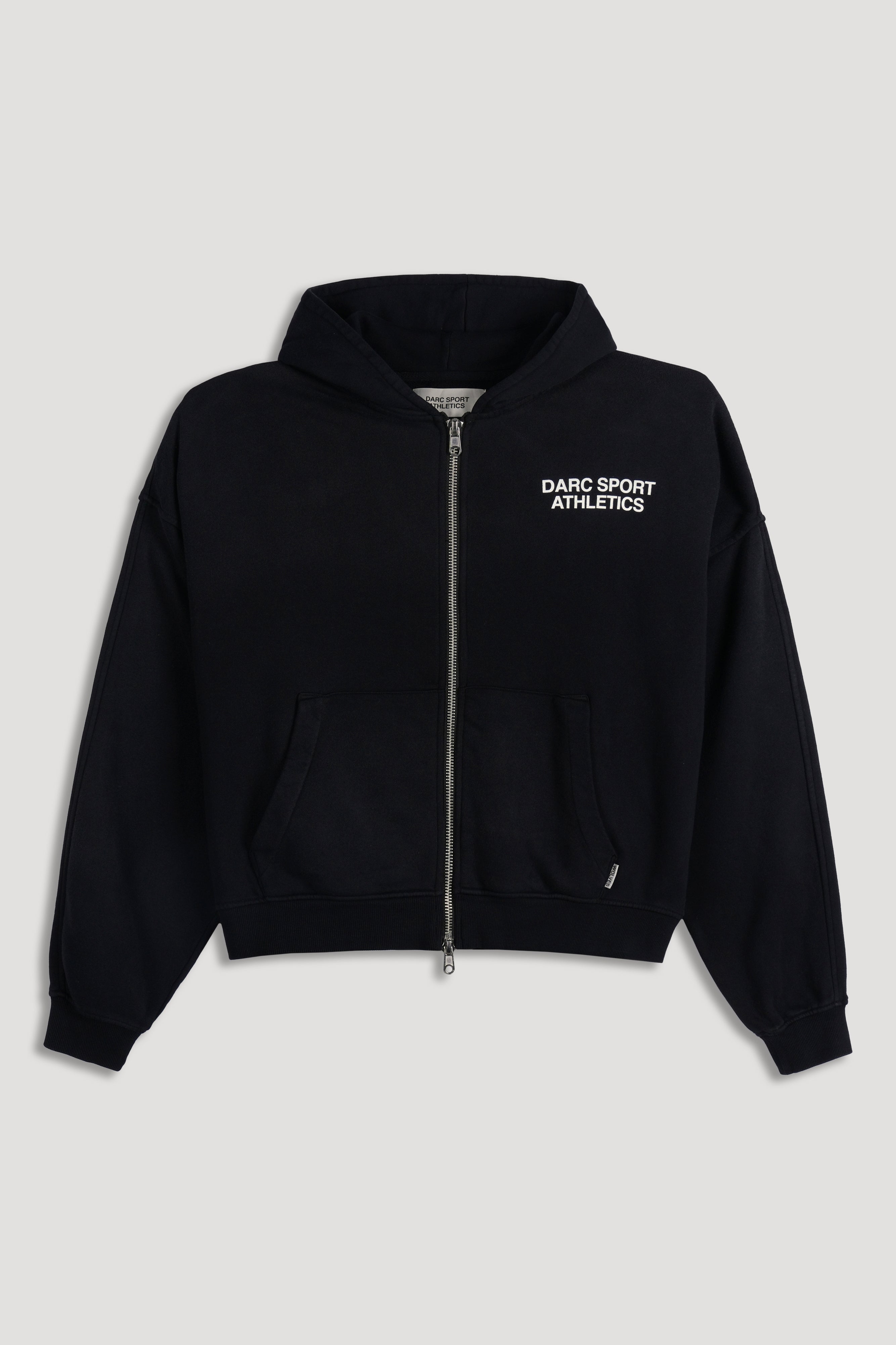 DARC SPORT正規品未使用タグ付き ブラックパーカー フロントジッパー Forever Mark 