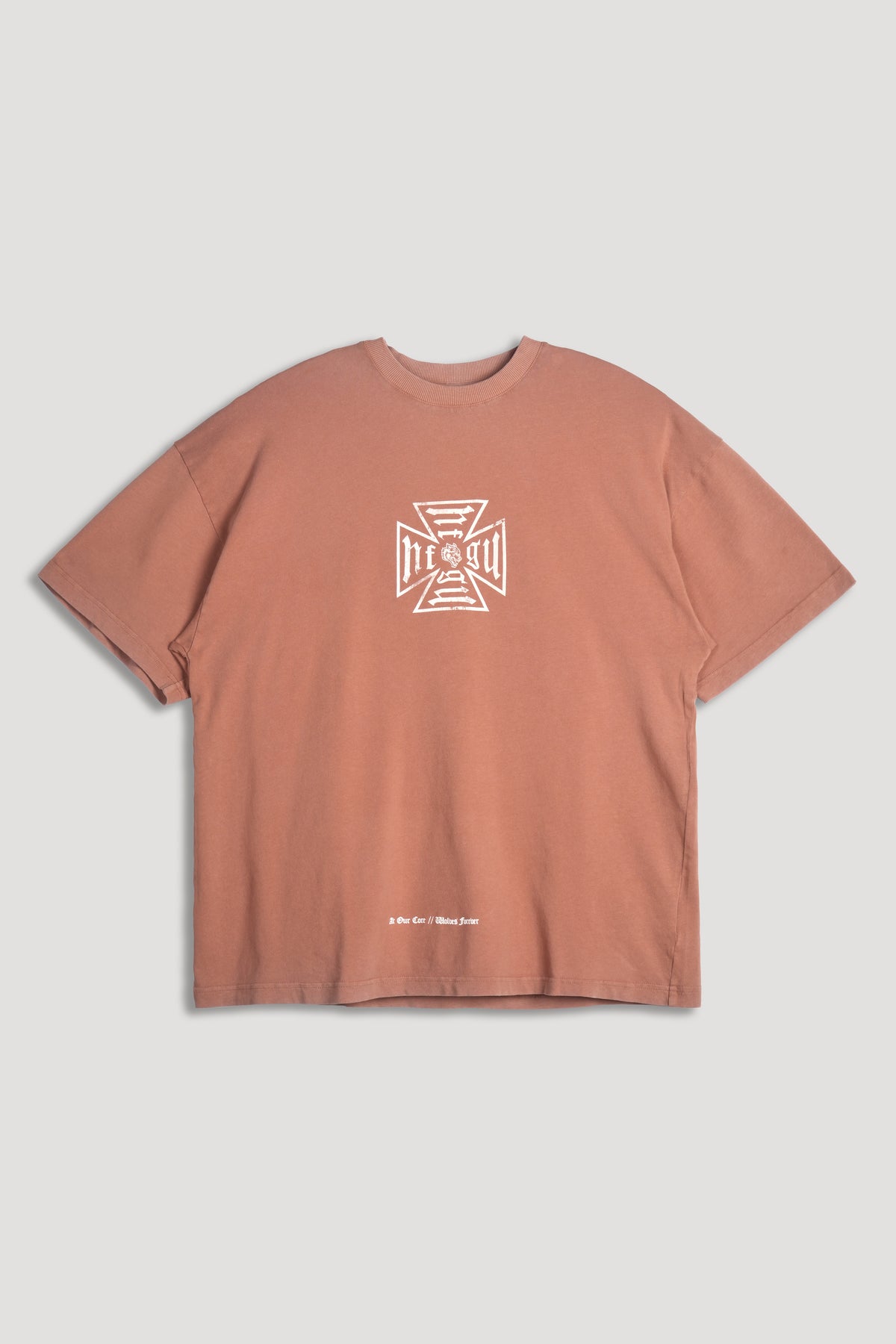 Loyal to the Core "Premium" Oversized Tee in Desert Rose