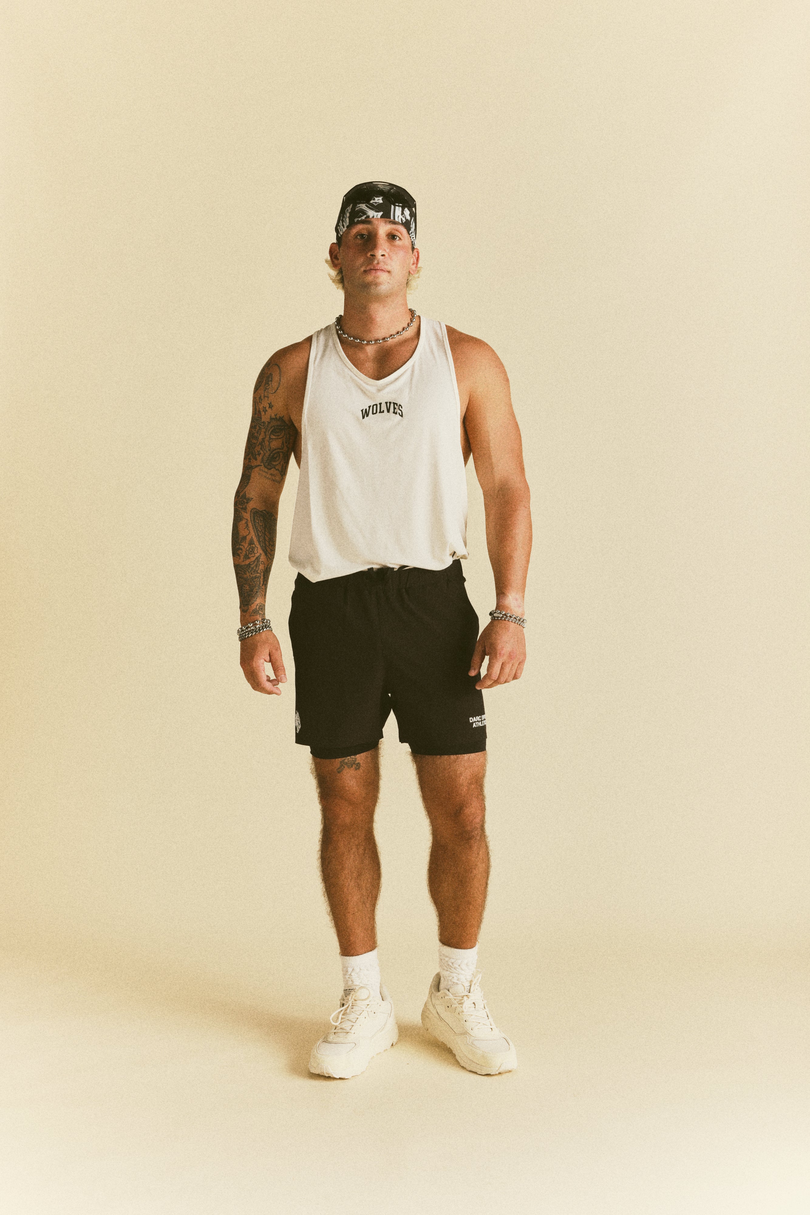 Forever Mark Compression Shorts in Black