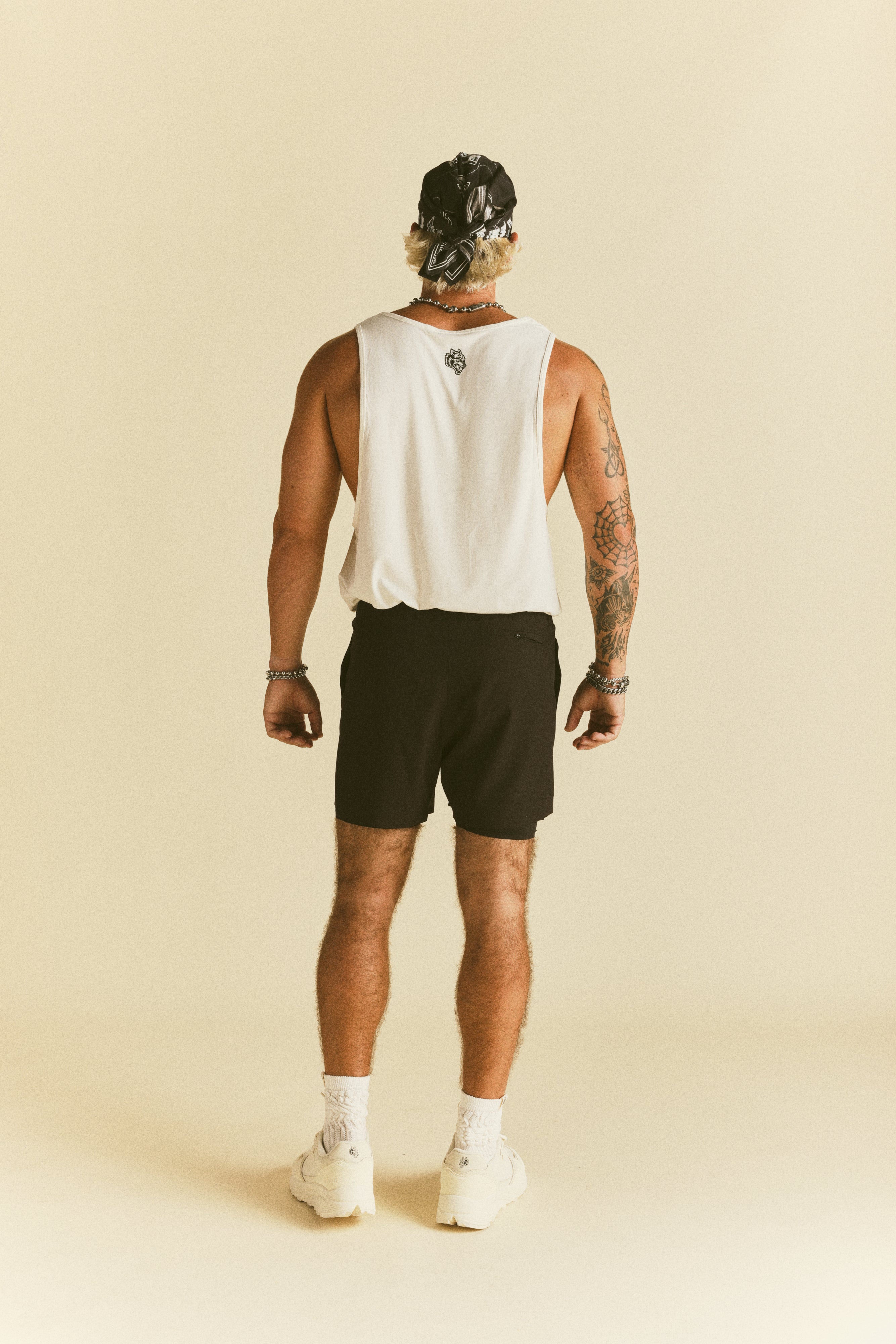 Loyalty Forever "Dry Wolf" Drop Tank in Cream