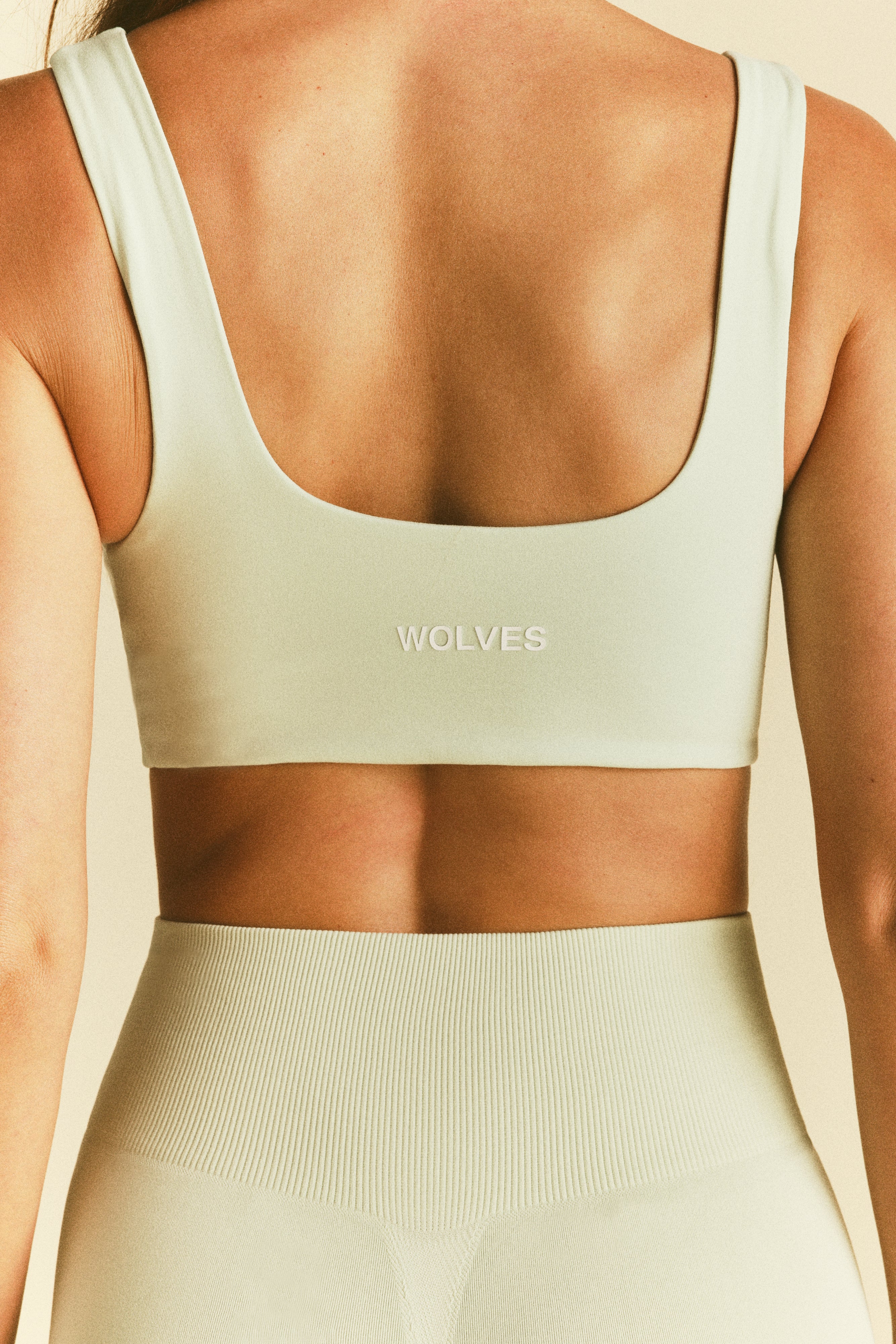 Forever Mark Twist Energy Bra in Honeydew