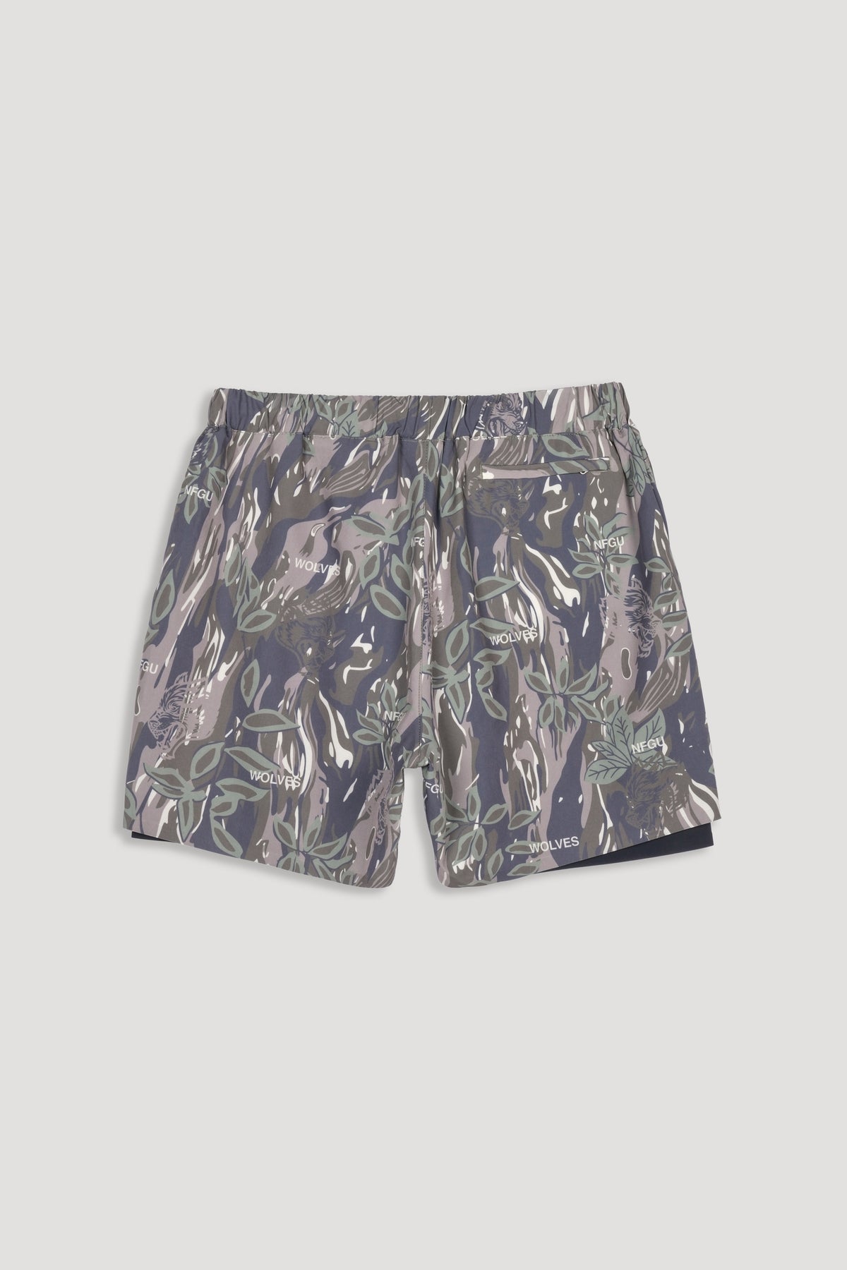 Forever Mark Compression Shorts in Norse Camo