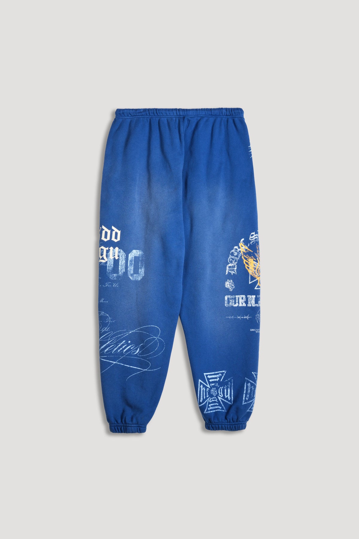 IRL Lightweight Lounger Sweat Pants In Darc Cobalt Super Sun Fade