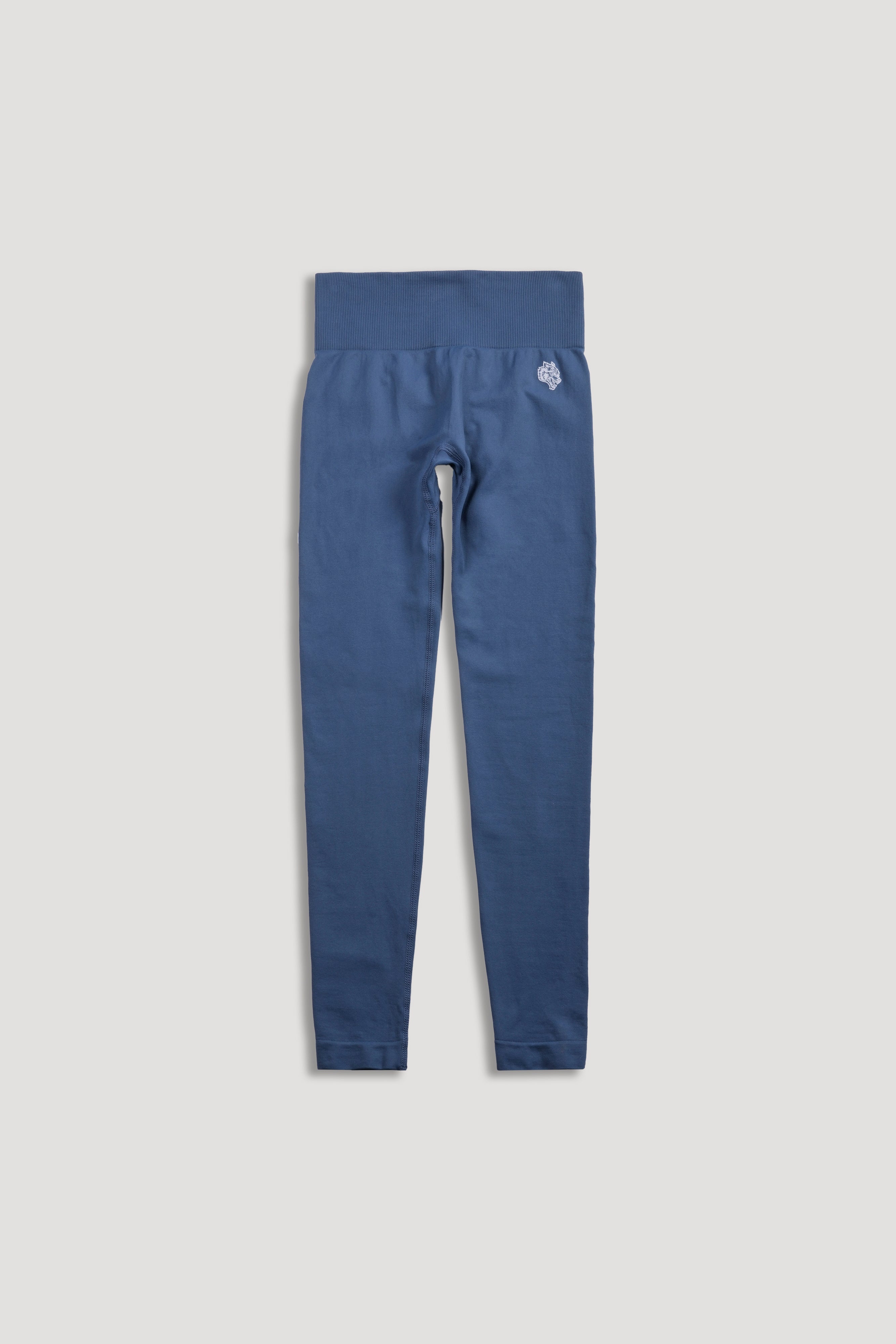 Wolf "Skylar" Soft Seamless Leggings in Washed Denim
