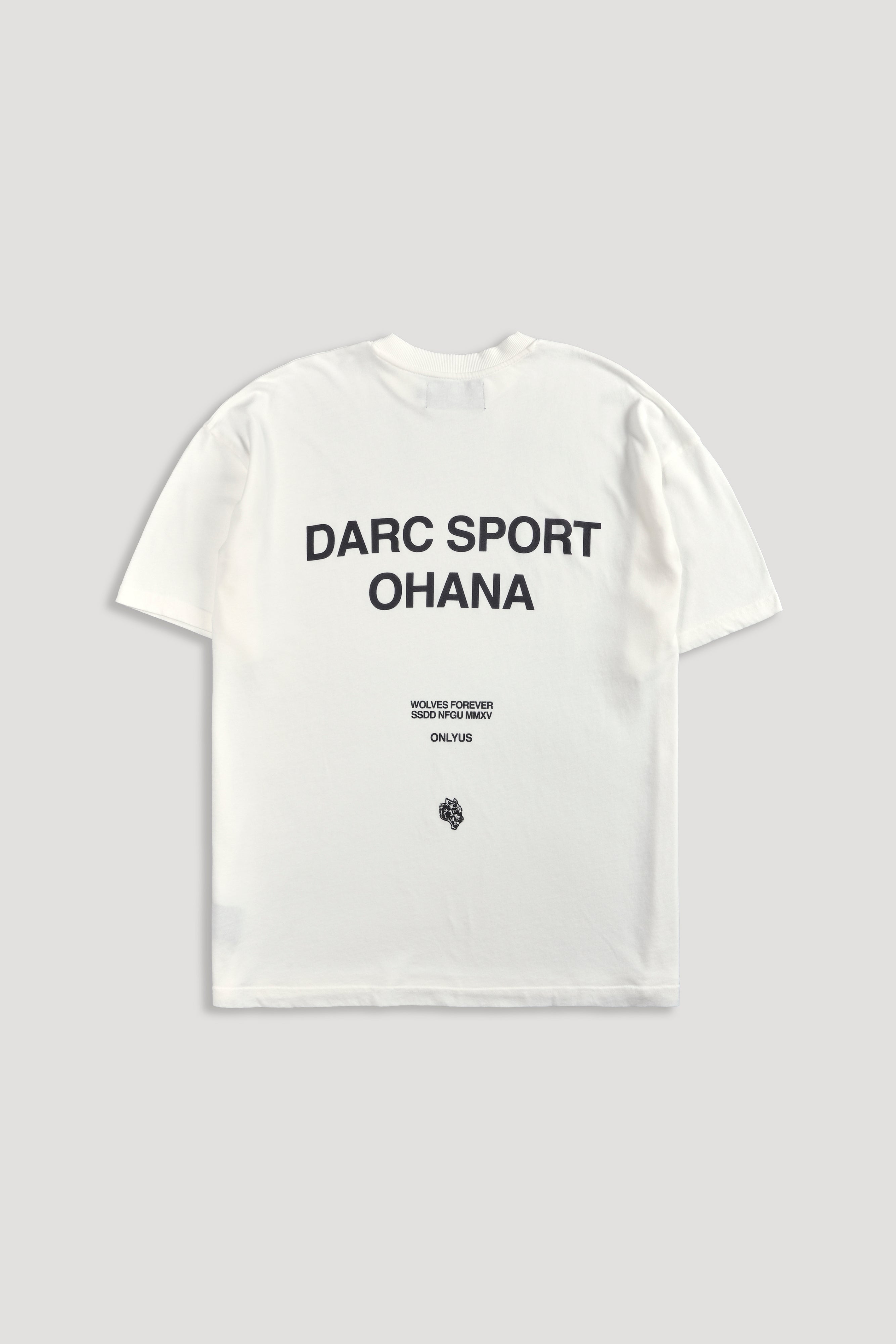 Darc Sport Ohana "Premium" Oversized Tee in Cream