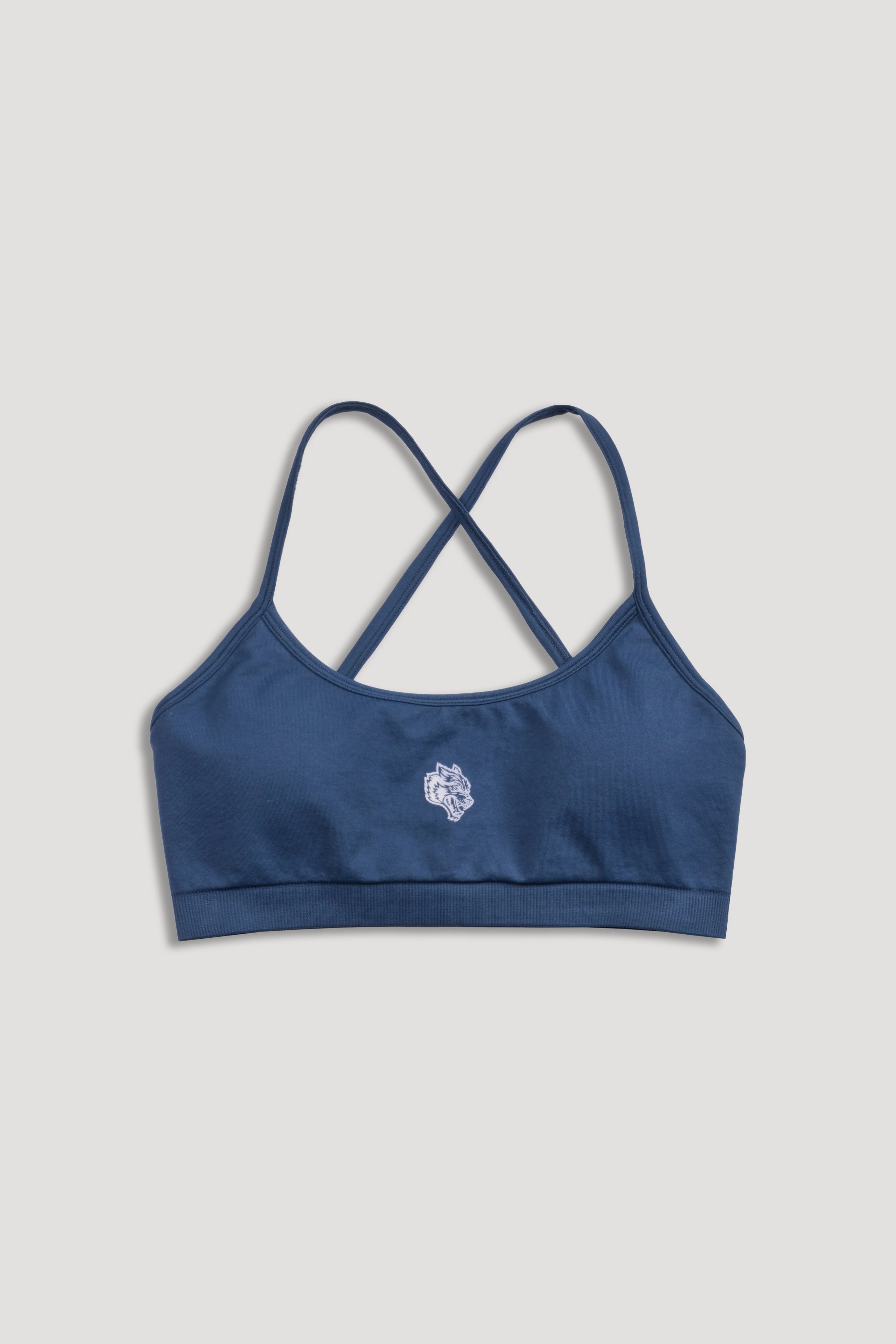 Wolf "Layla" Soft Seamless Bra in Washed Denim
