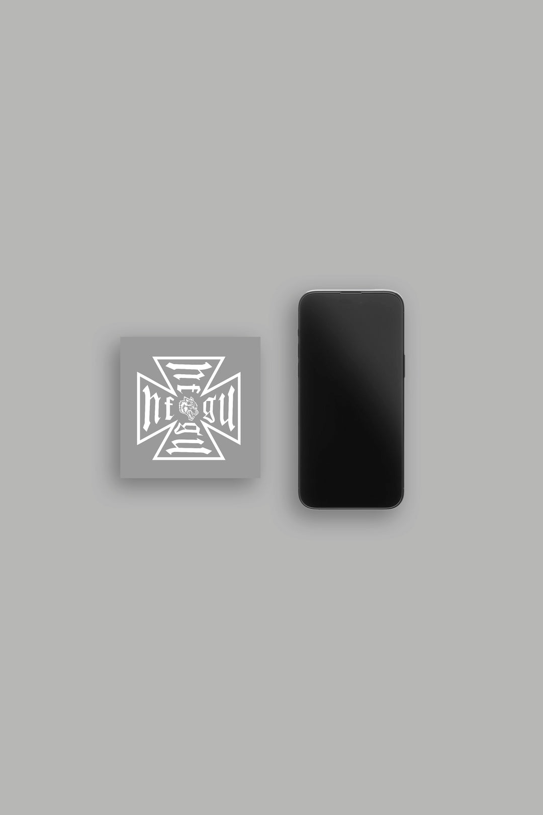 Core Small Sticker in White