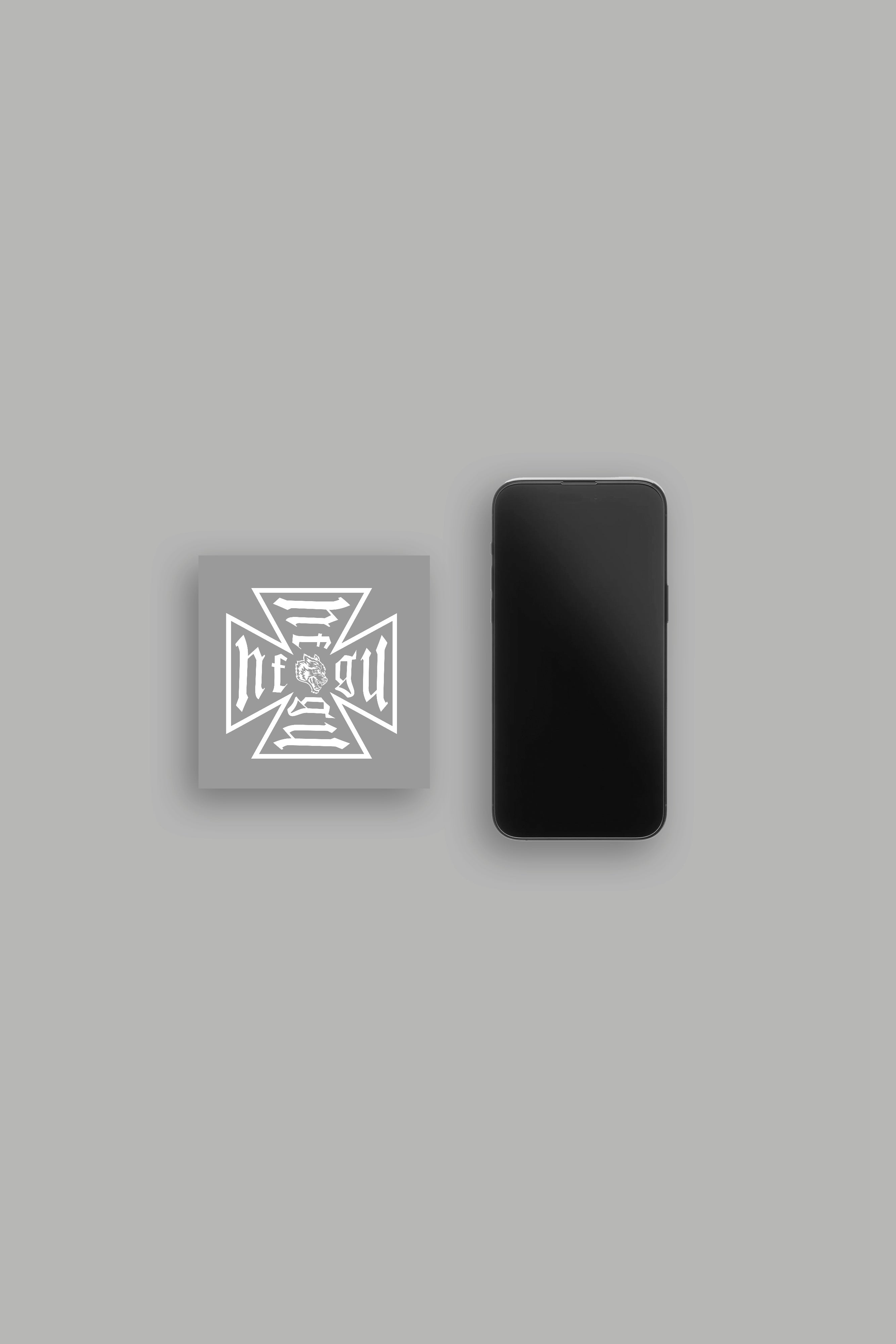 Core Small Sticker in White