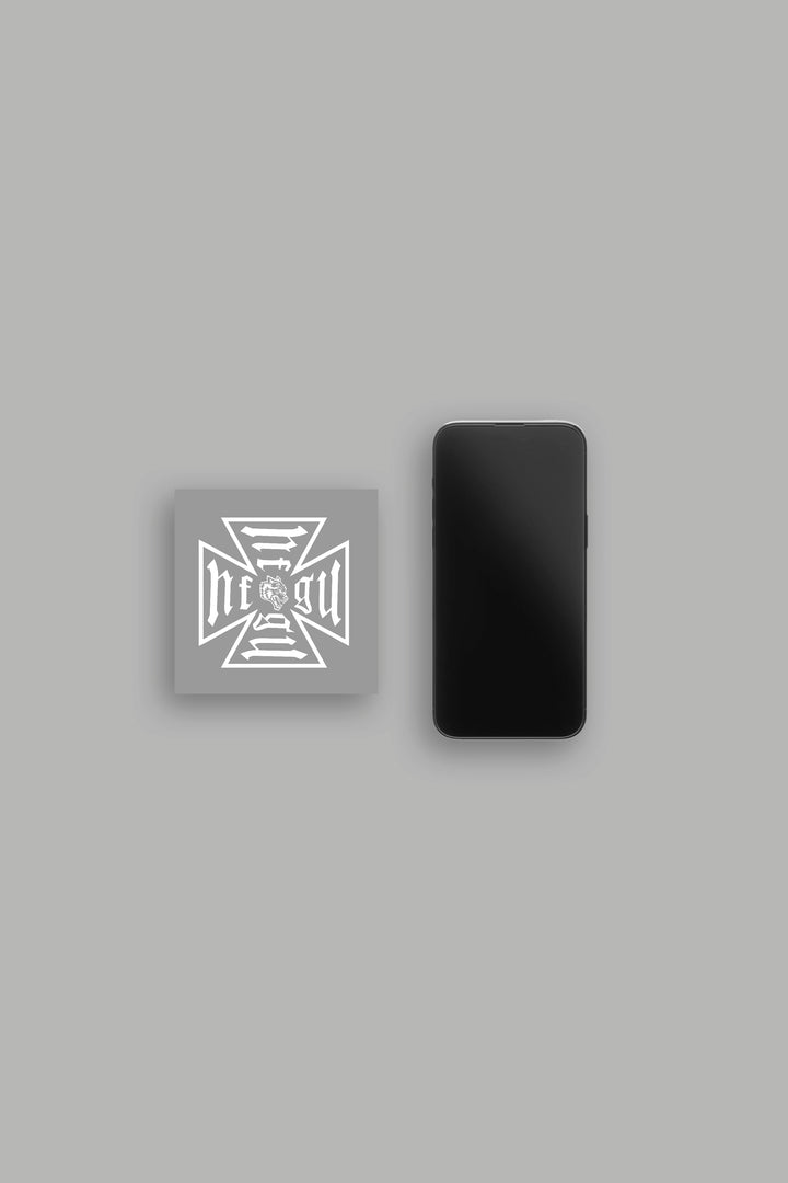 Core Small Sticker in White