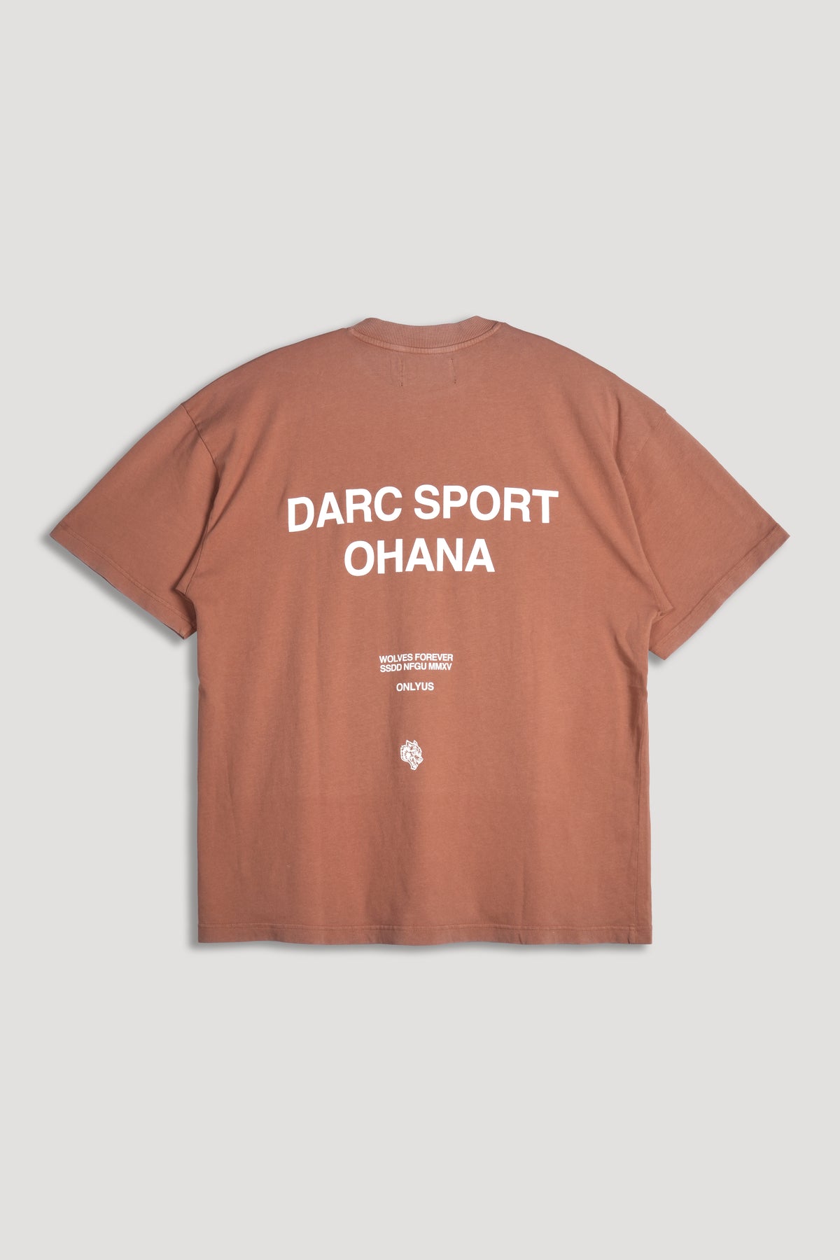 Darc Sport Ohana "Premium" Oversized Tee in Desert Rose