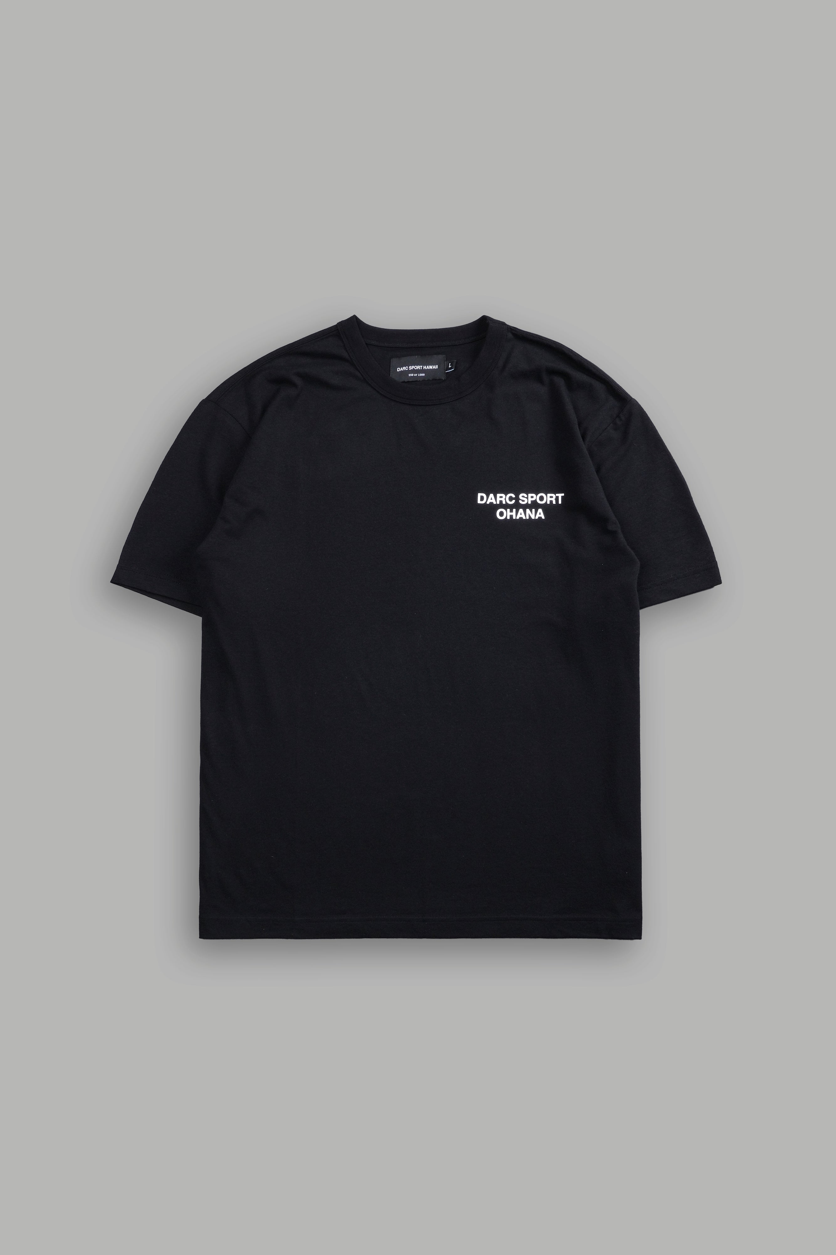 Darc Sport Ohana Lightweight "Heritage" Tee in Black