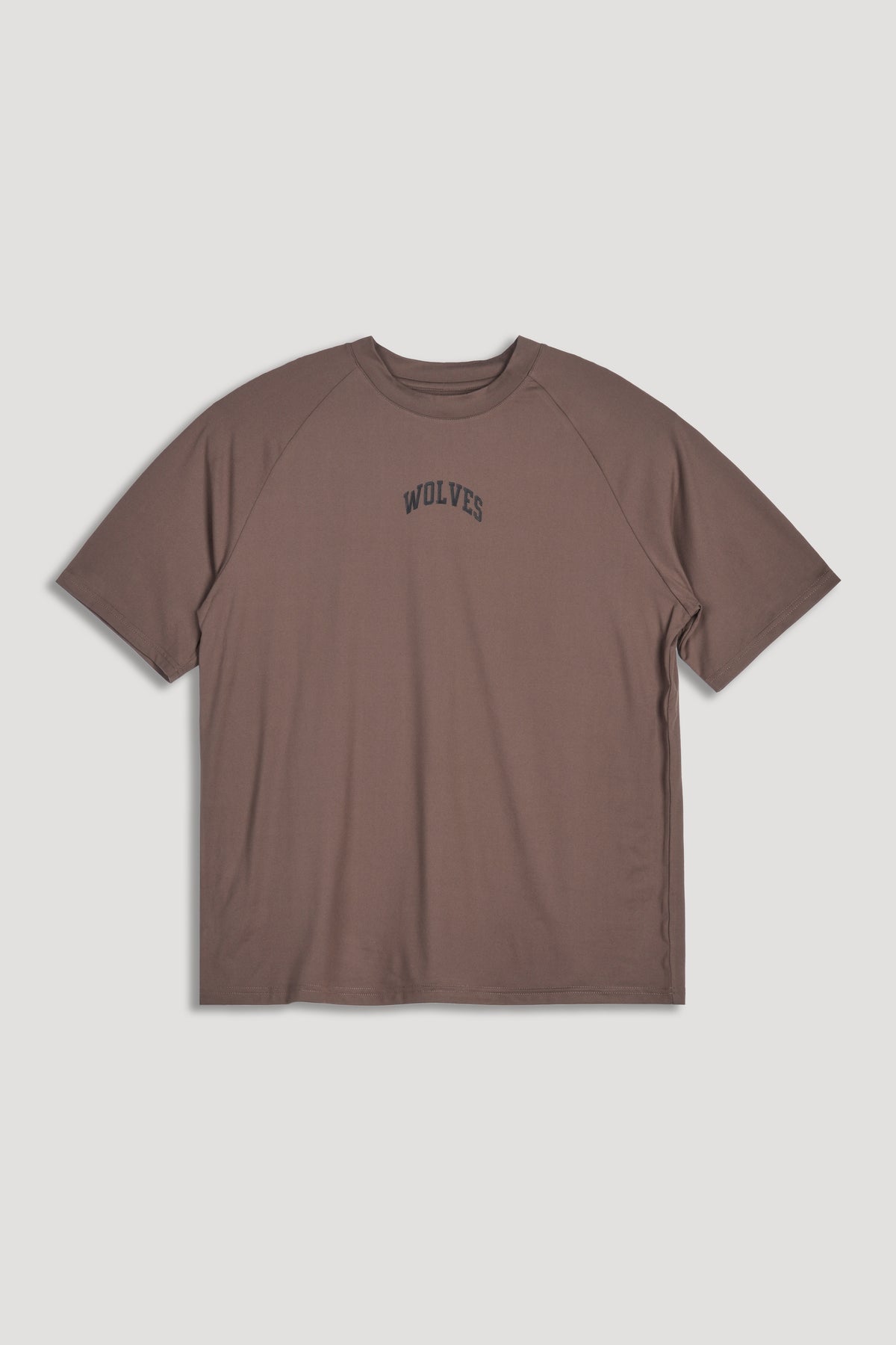 Loyalty Forever "Dry Wolf" Raglan SS Tee in Mojave Brown