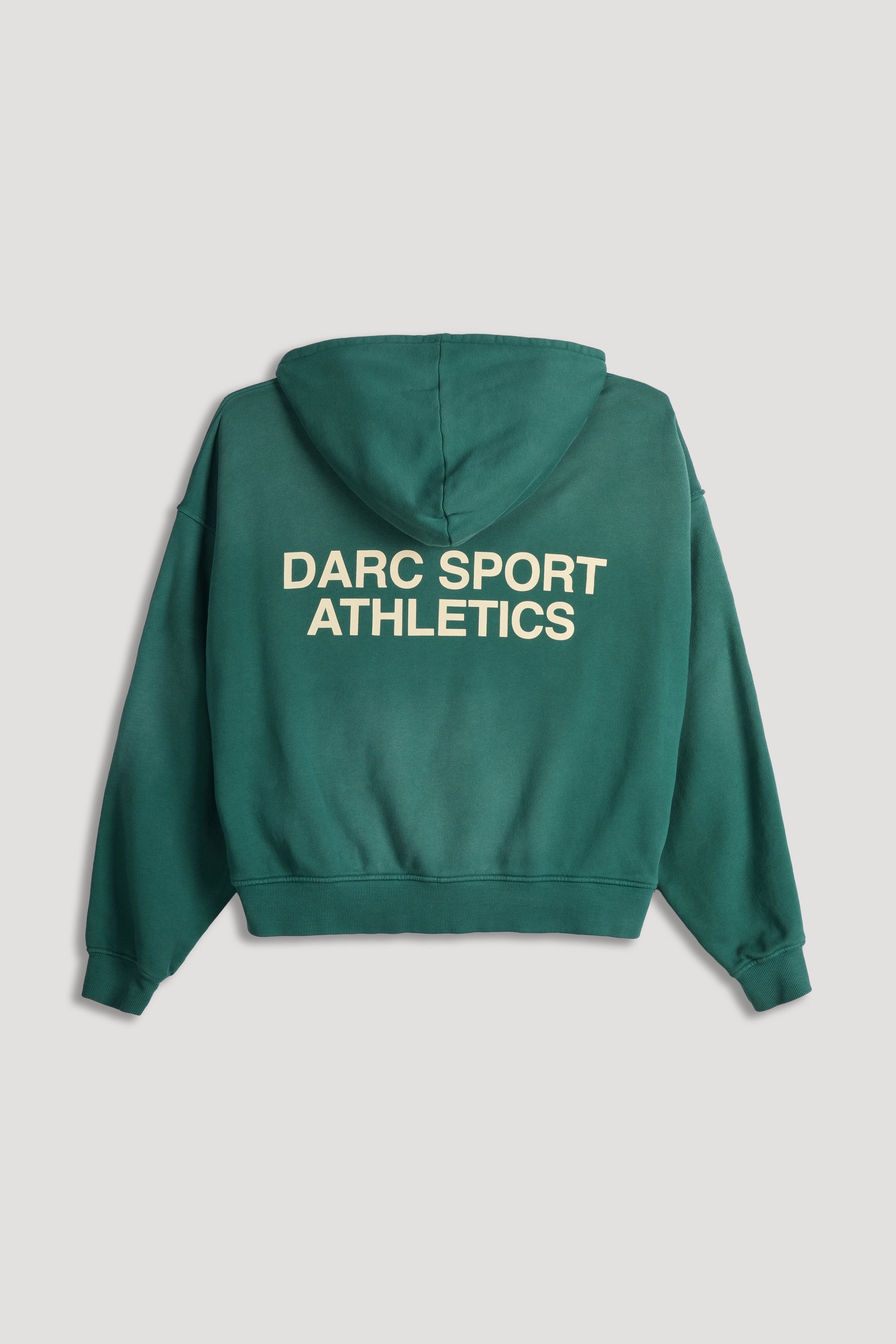 "Darco" Double Zip Hoodie in Sierra Pine Sun Fade